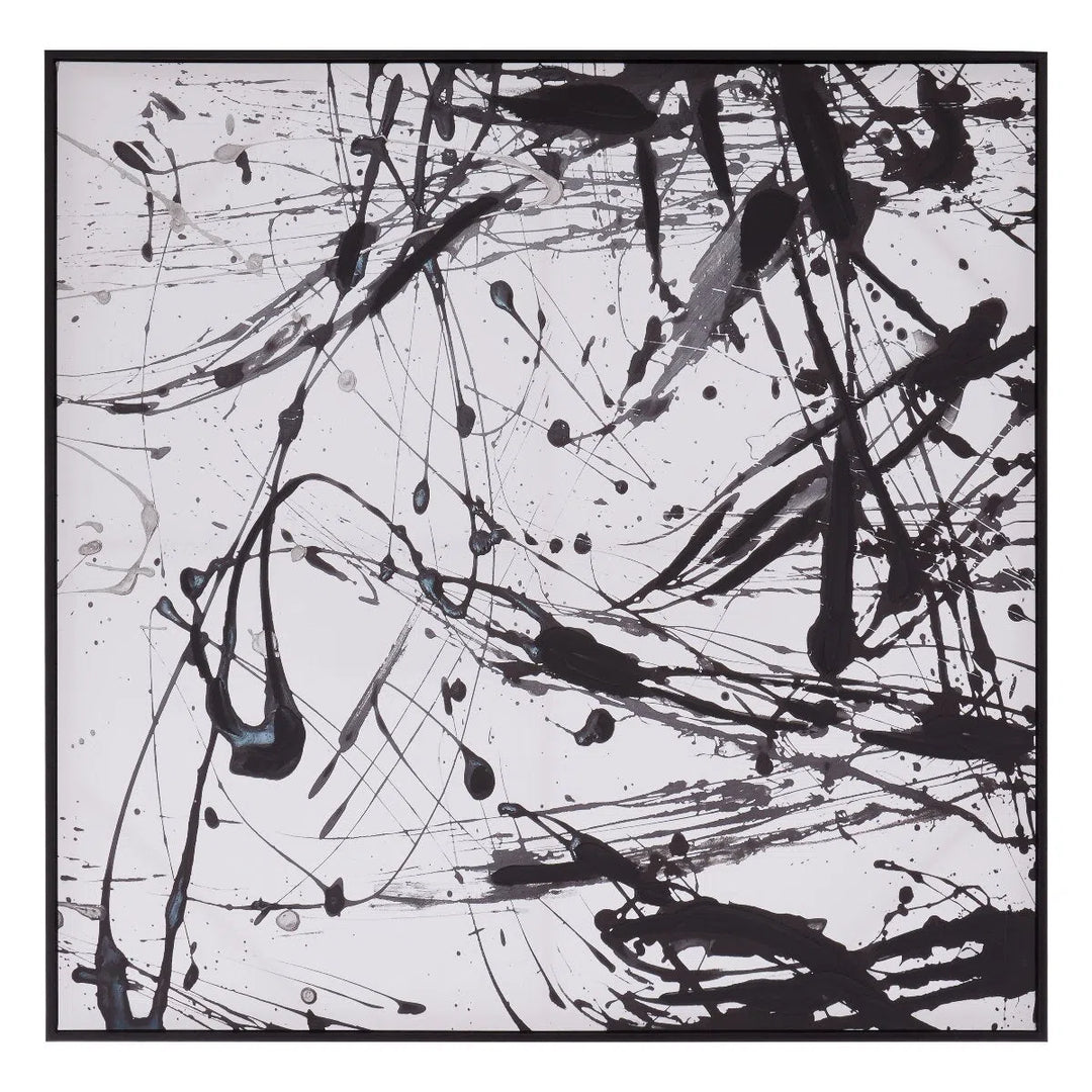 Beaumonde Home ‘Astratti Black And White’ Wall Art-Beaumonde