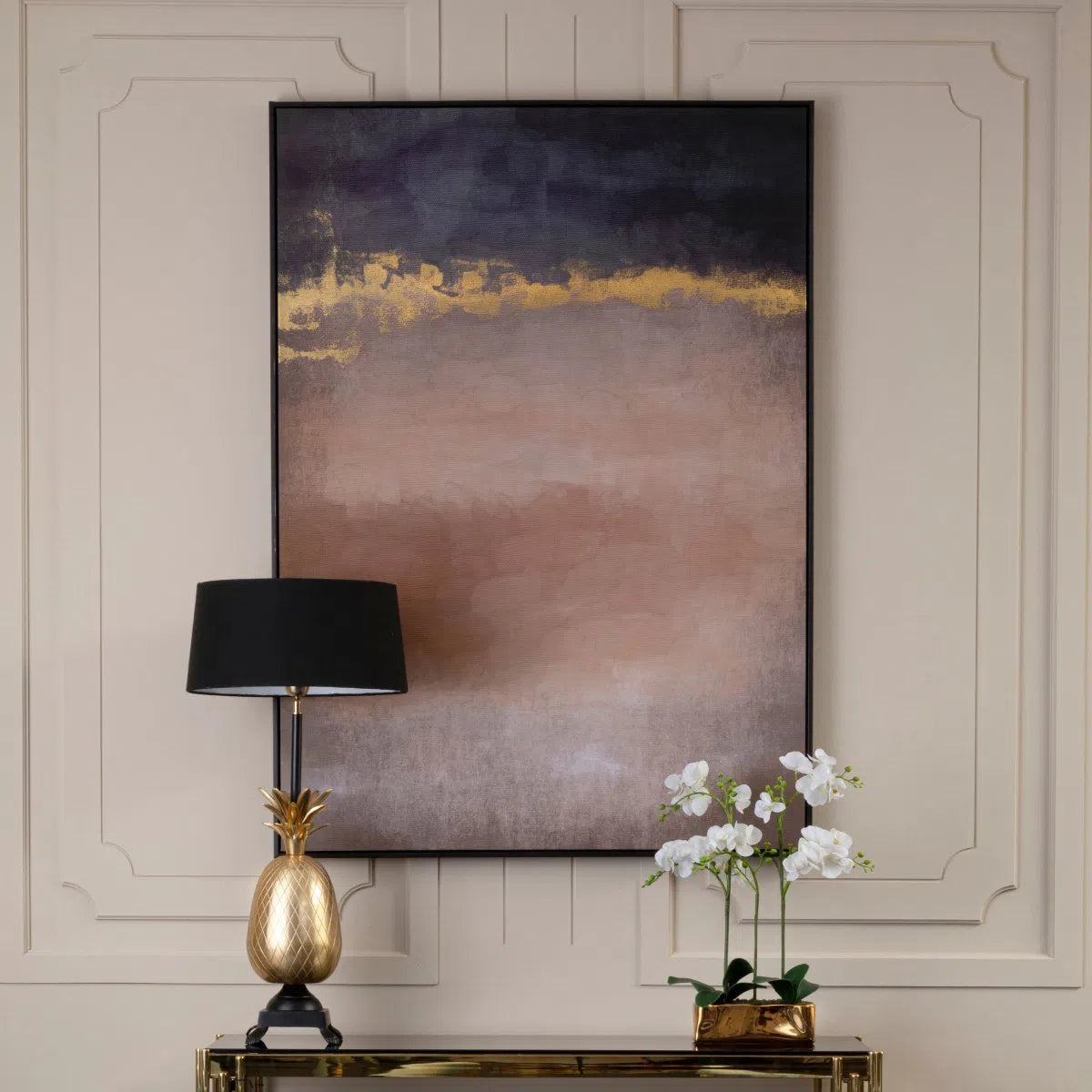 Beaumonde's Astratti Mauve Classic Wall Art