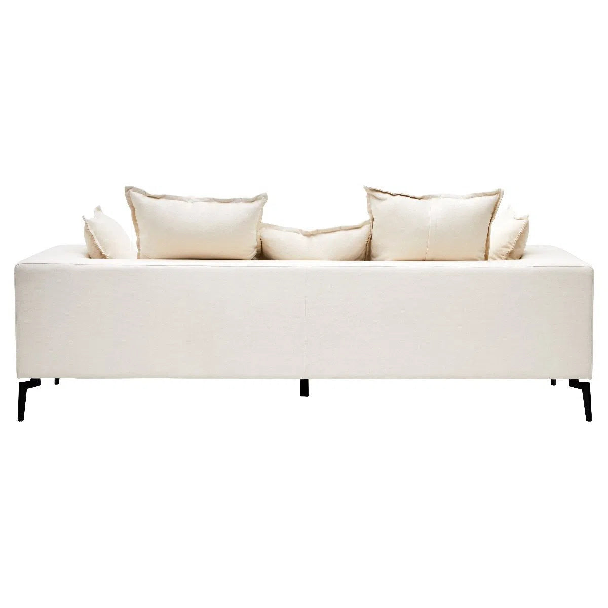 Beaumonde's Ava 3 Seat Cream Sofa