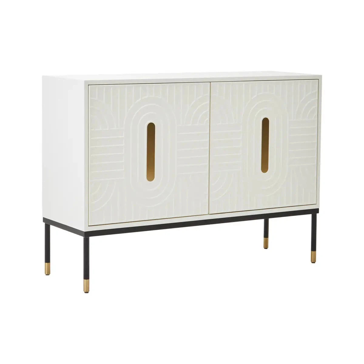 Beaumonde Home Dante Off White Sideboard-Beaumonde