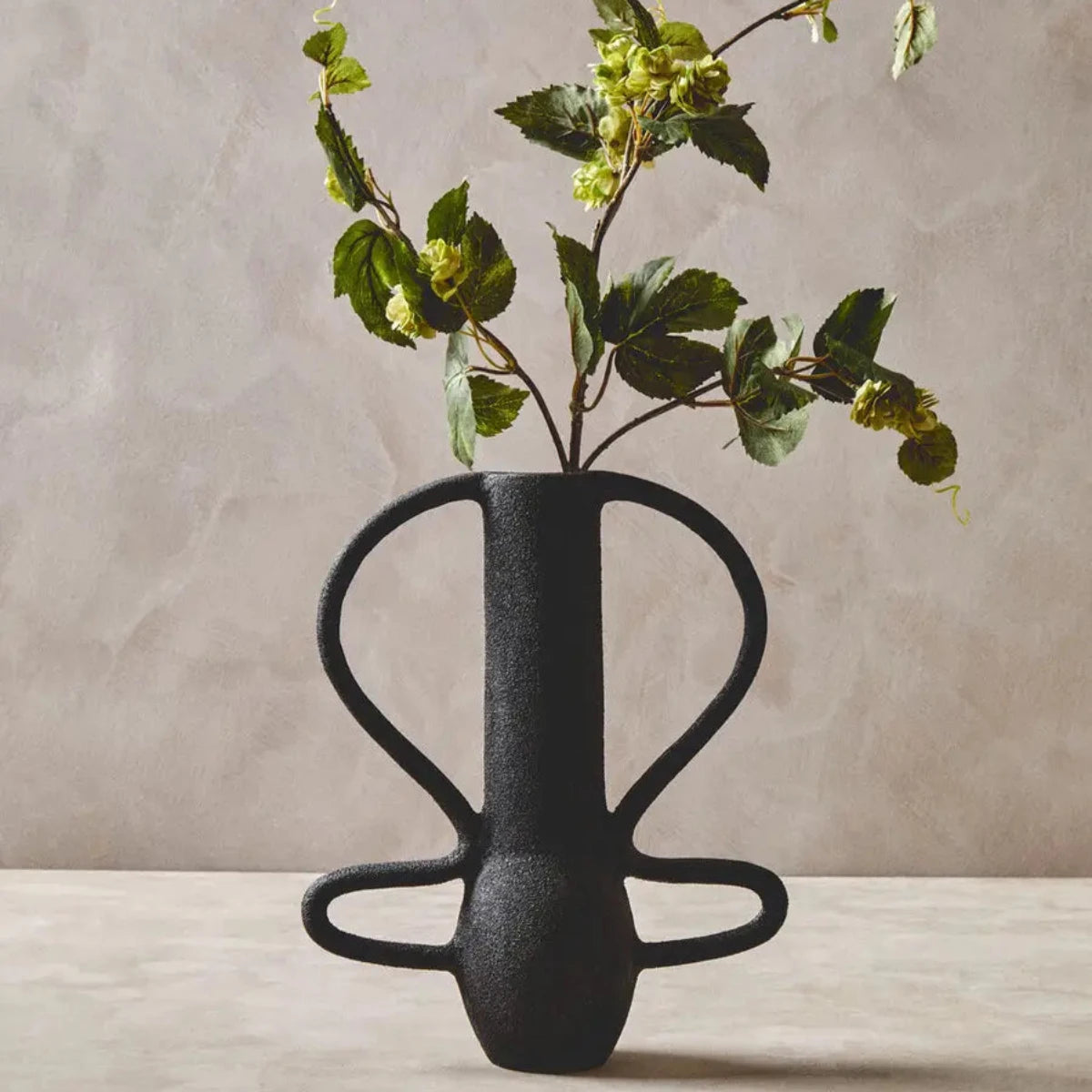Beaumonde's Derva Large Textured Black Vase 3