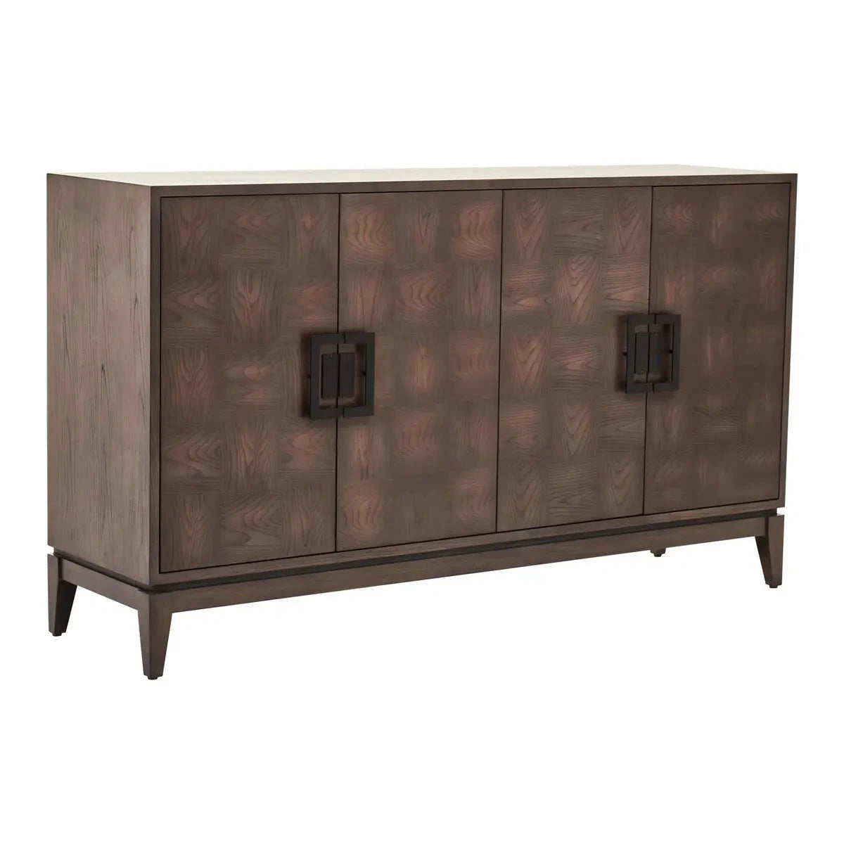 Beaumonde Home Diablo 4 Door Antique Grey Sideboard-Beaumonde