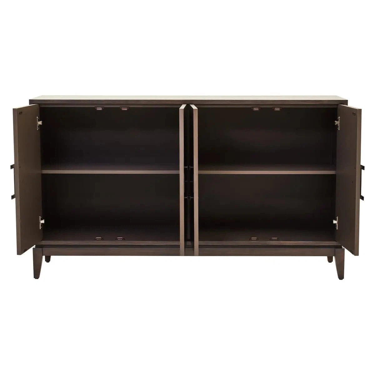 Beaumonde Home Diablo 4 Door Antique Grey Sideboard-Beaumonde