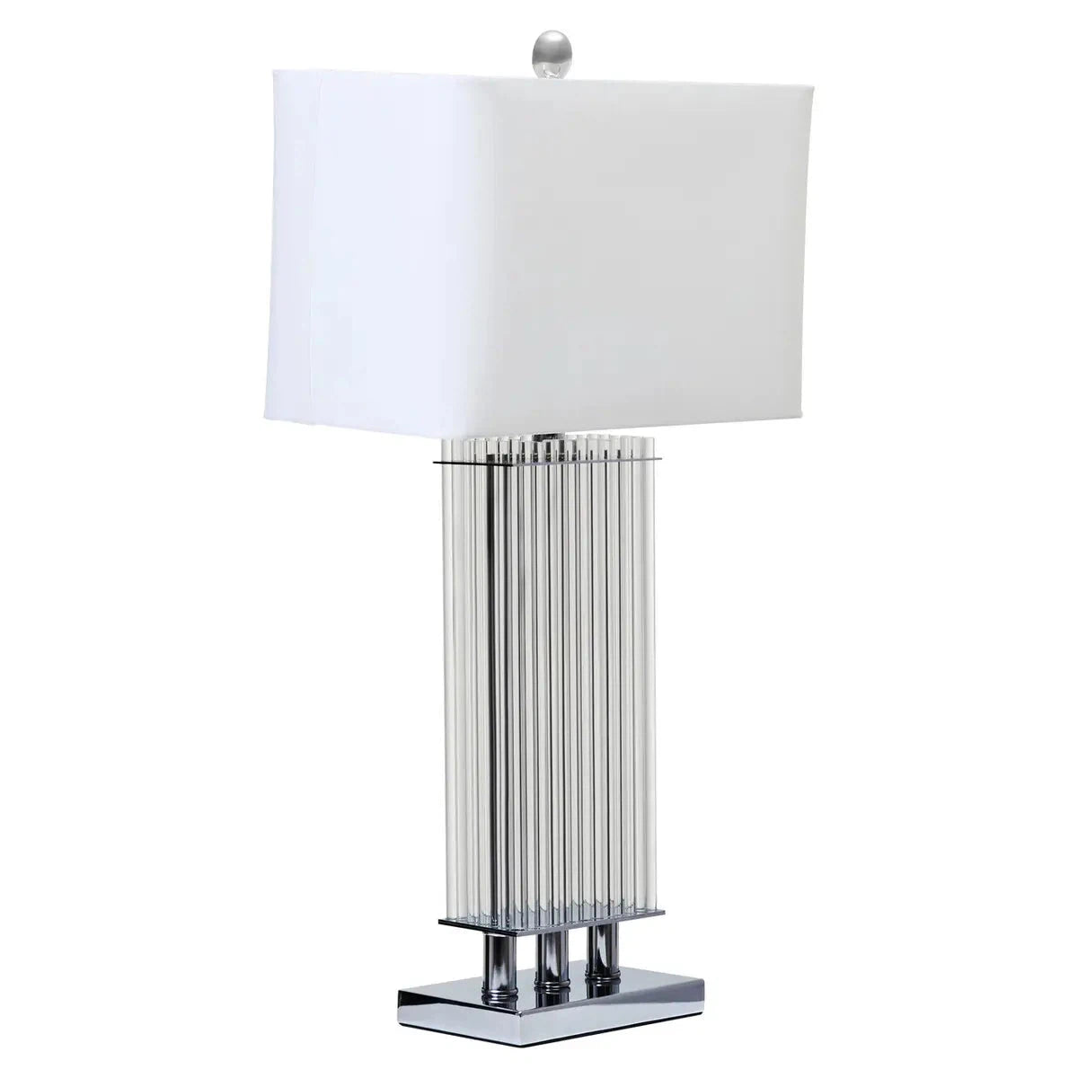 Beaumonde Home Elayna Silver Table Lamp-Beaumonde