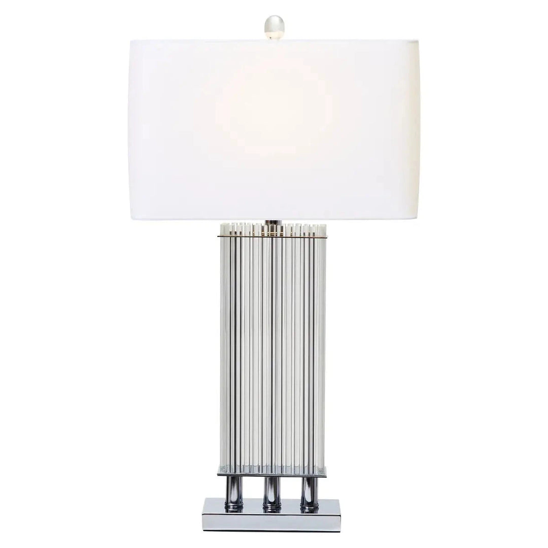 Beaumonde Home Elayna Silver Table Lamp-Beaumonde