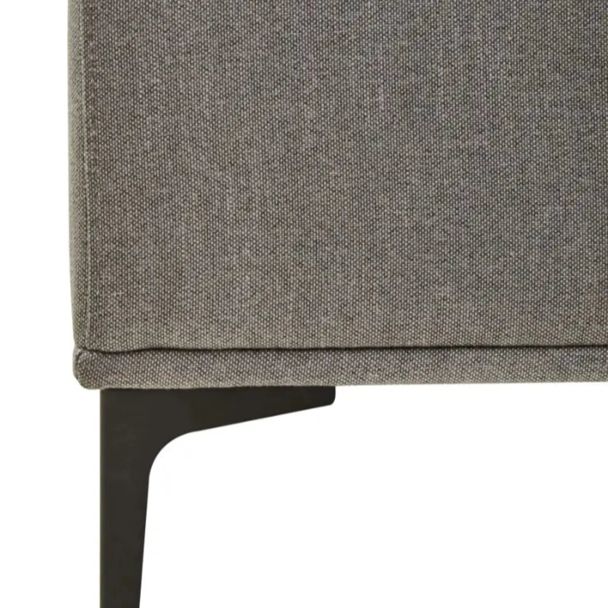 Beaumonde Home Faron 3 Seat Grey Right Chaise Sofa-Beaumonde