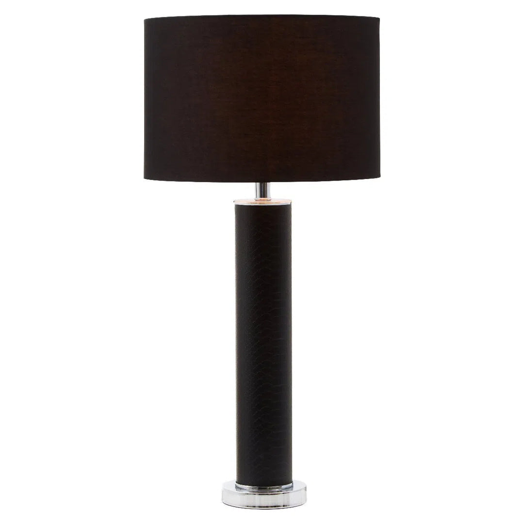 Beaumonde Home Ruma Black Table Lamp-Beaumonde