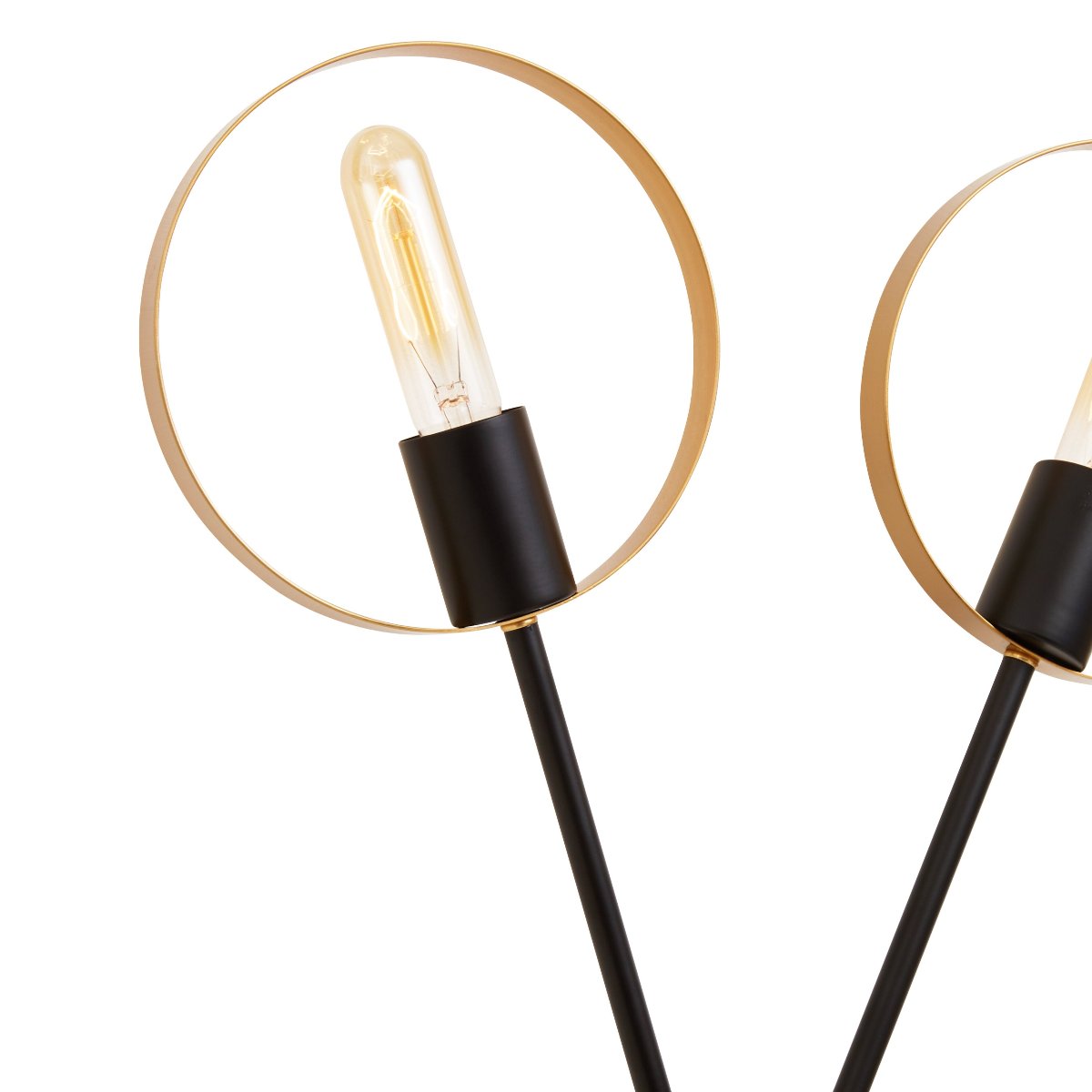 Beaumonde Home Trientes Two Bulb Ring Wall Light-Beaumonde