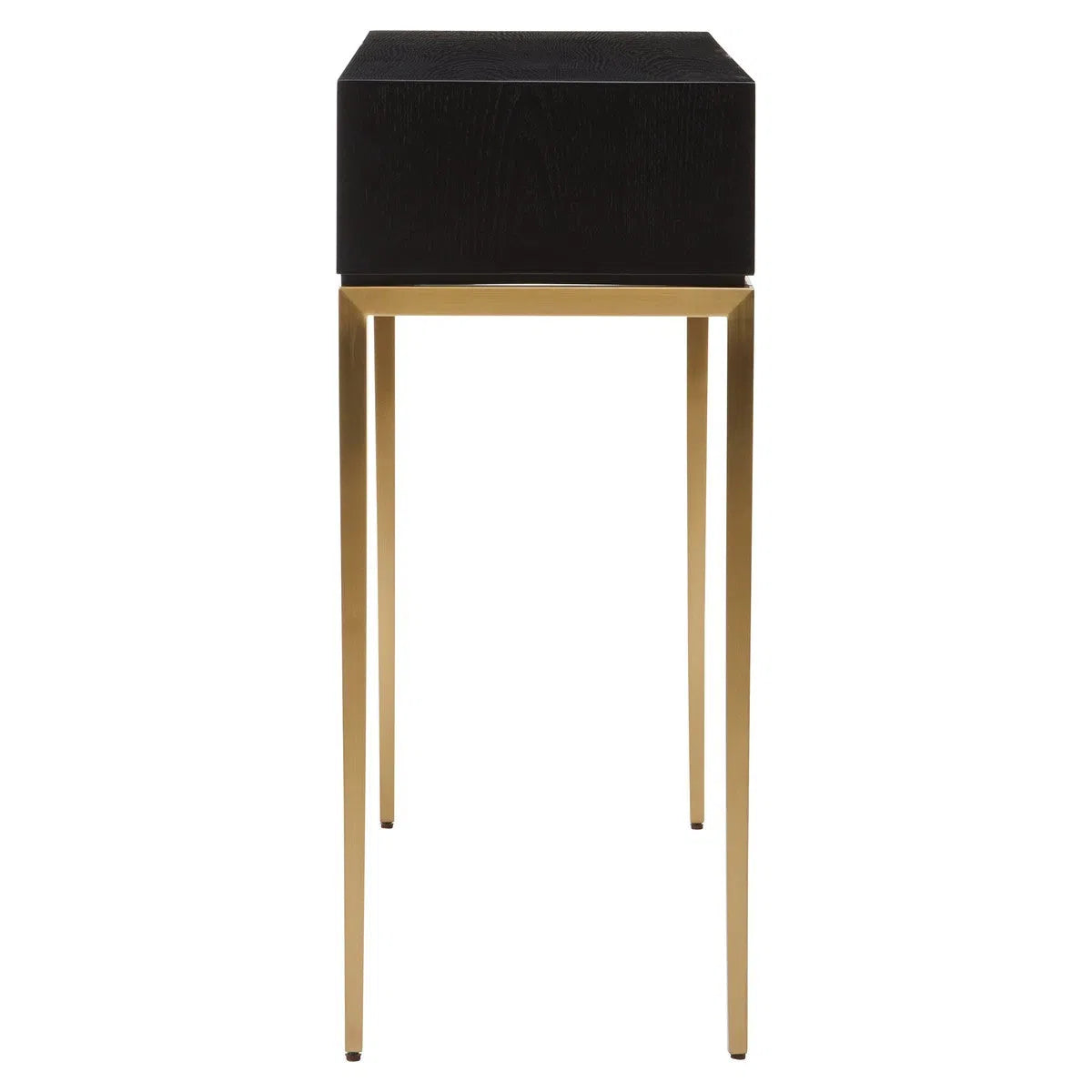 Beaumonde's Dermut Shagreen Effect One Drawer Console Table