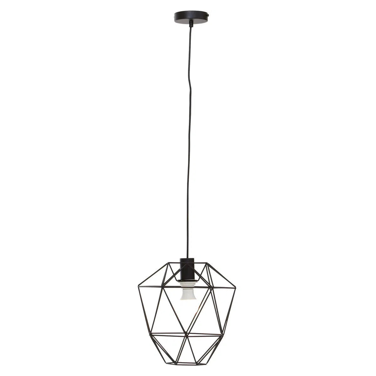 Beaumonde Home Geo Black Pendant Light-Beaumonde