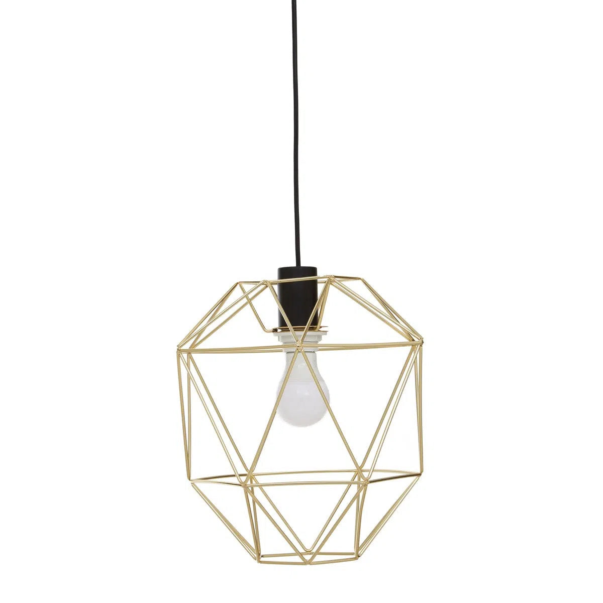 Beaumonde Home Geo Champagne Gold Pendant Light-Beaumonde