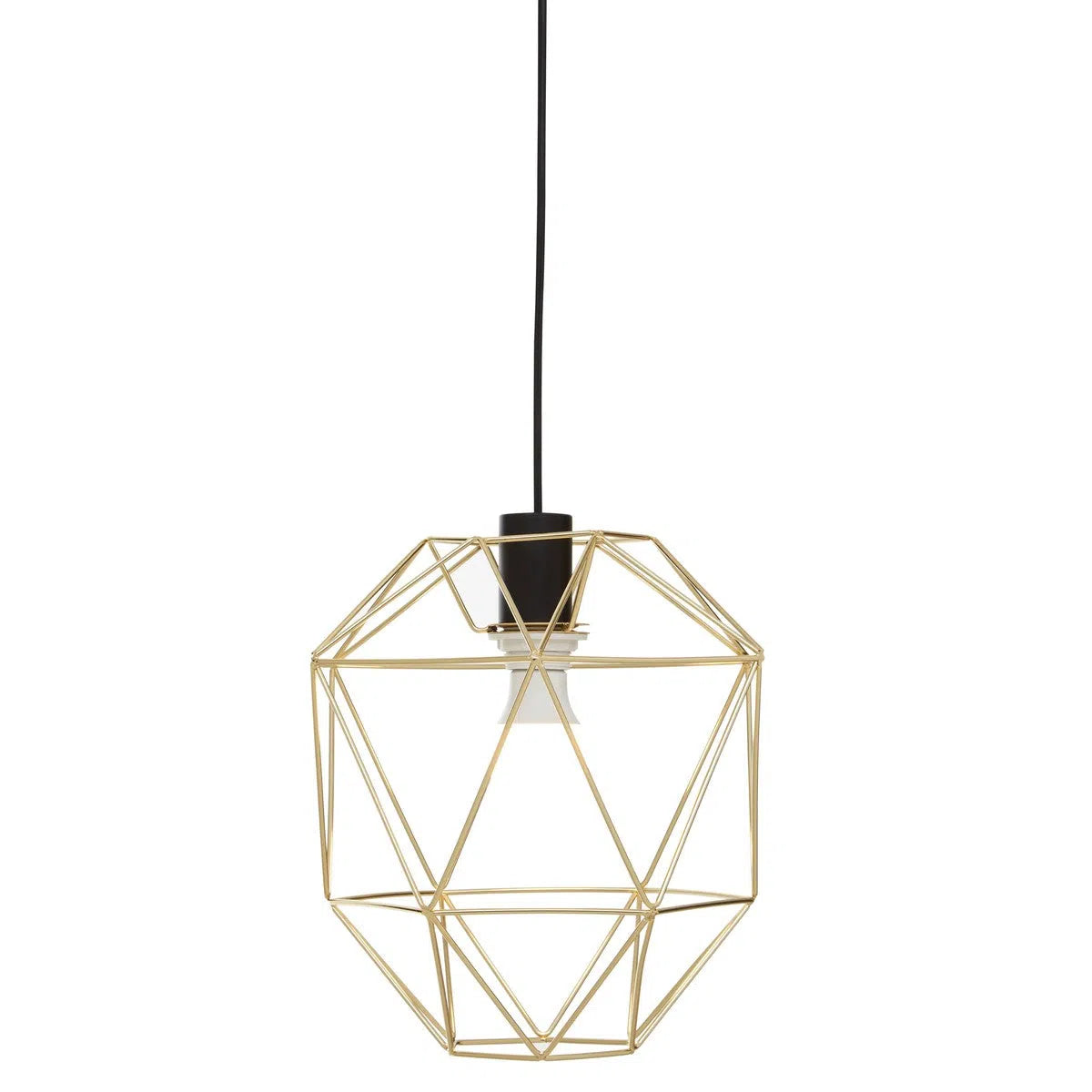 Beaumonde Home Geo Champagne Gold Pendant Light-Beaumonde