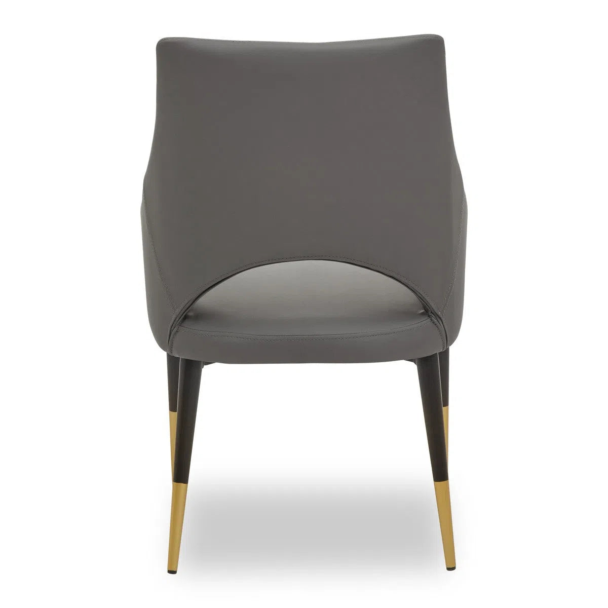 Beaumonde Home Gilden Gold And Grey Dining Chair-Beaumonde