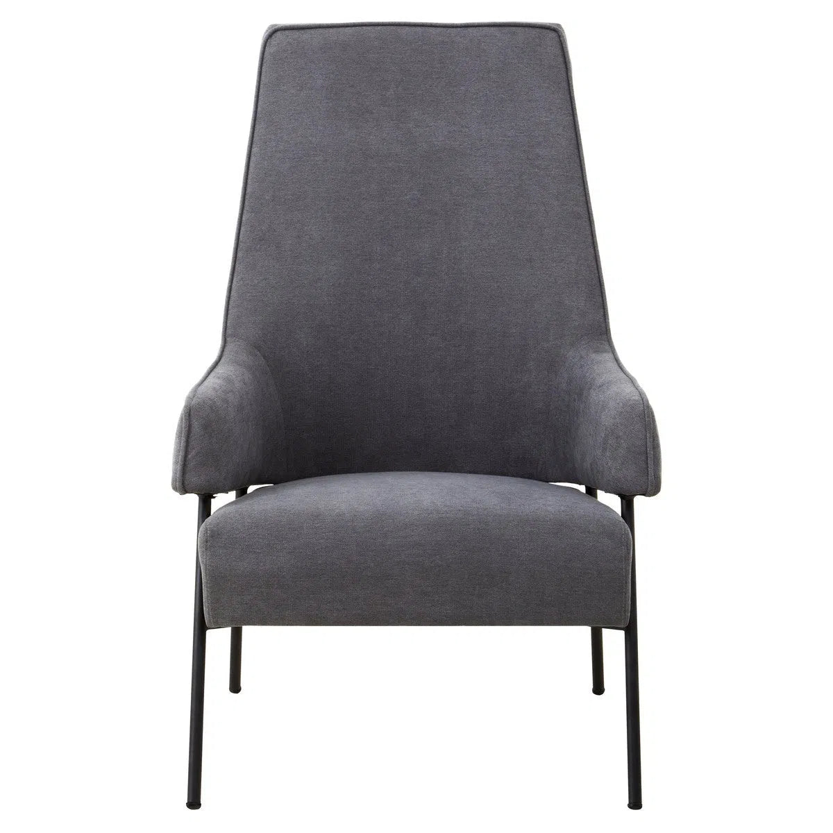Beaumonde Home Hetty Ash Velvet Chair-Beaumonde