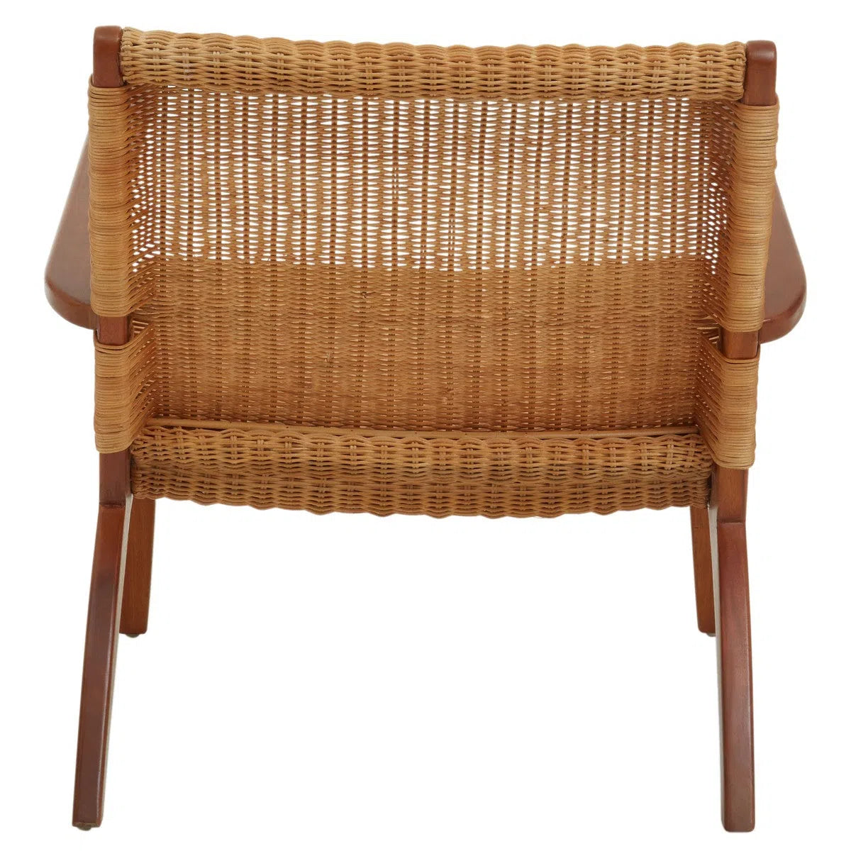 Beaumonde Home Jairo Woven Chair In Brown Natural Rattan-Beaumonde
