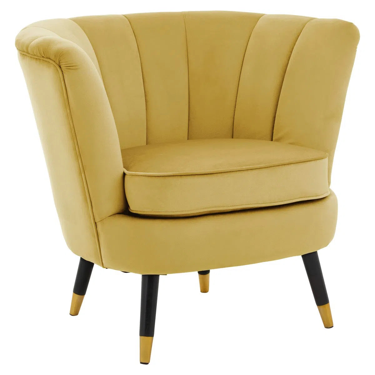 Beaumonde Home Lorenzo Pistachio Velvet Chair-Beaumonde