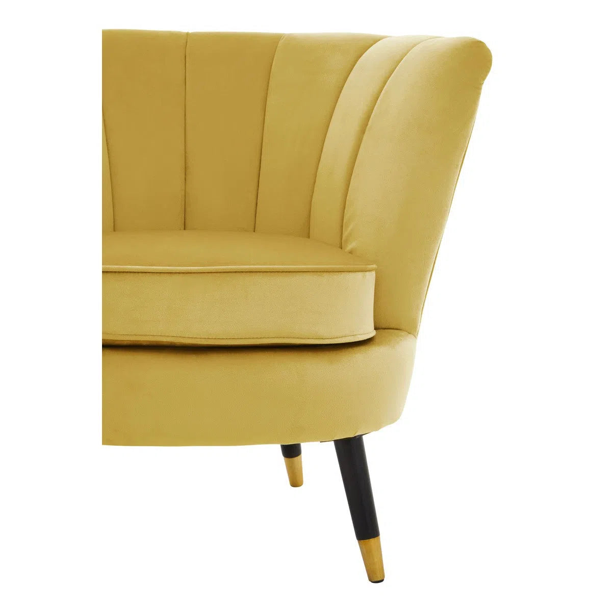 Beaumonde Home Lorenzo Pistachio Velvet Chair-Beaumonde