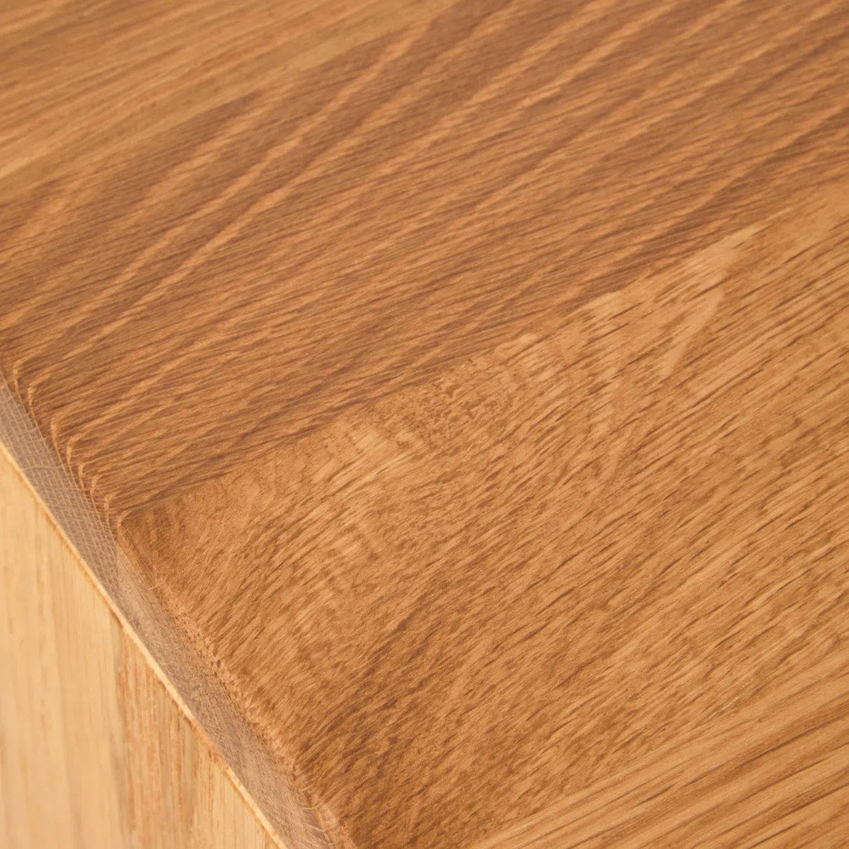 Beaumonde Home Miribel Rattan and Oak Three Drawer Wood Chest-Beaumonde