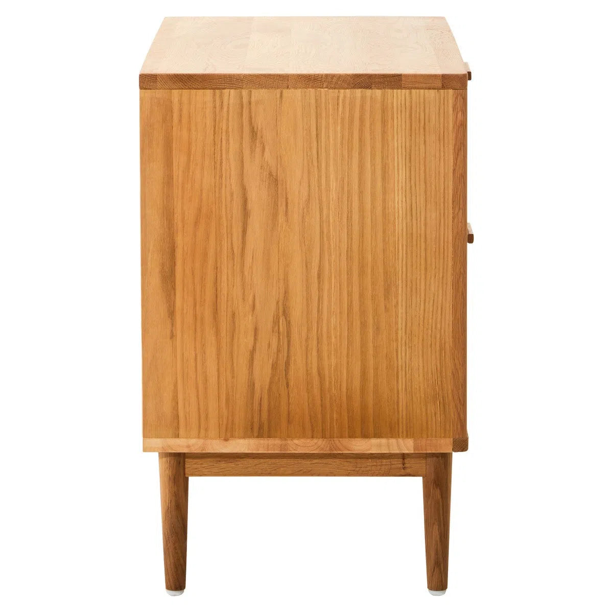 Beaumonde Home Miribel Rattan and Oak Wood Two Drawer Chest-Beaumonde
