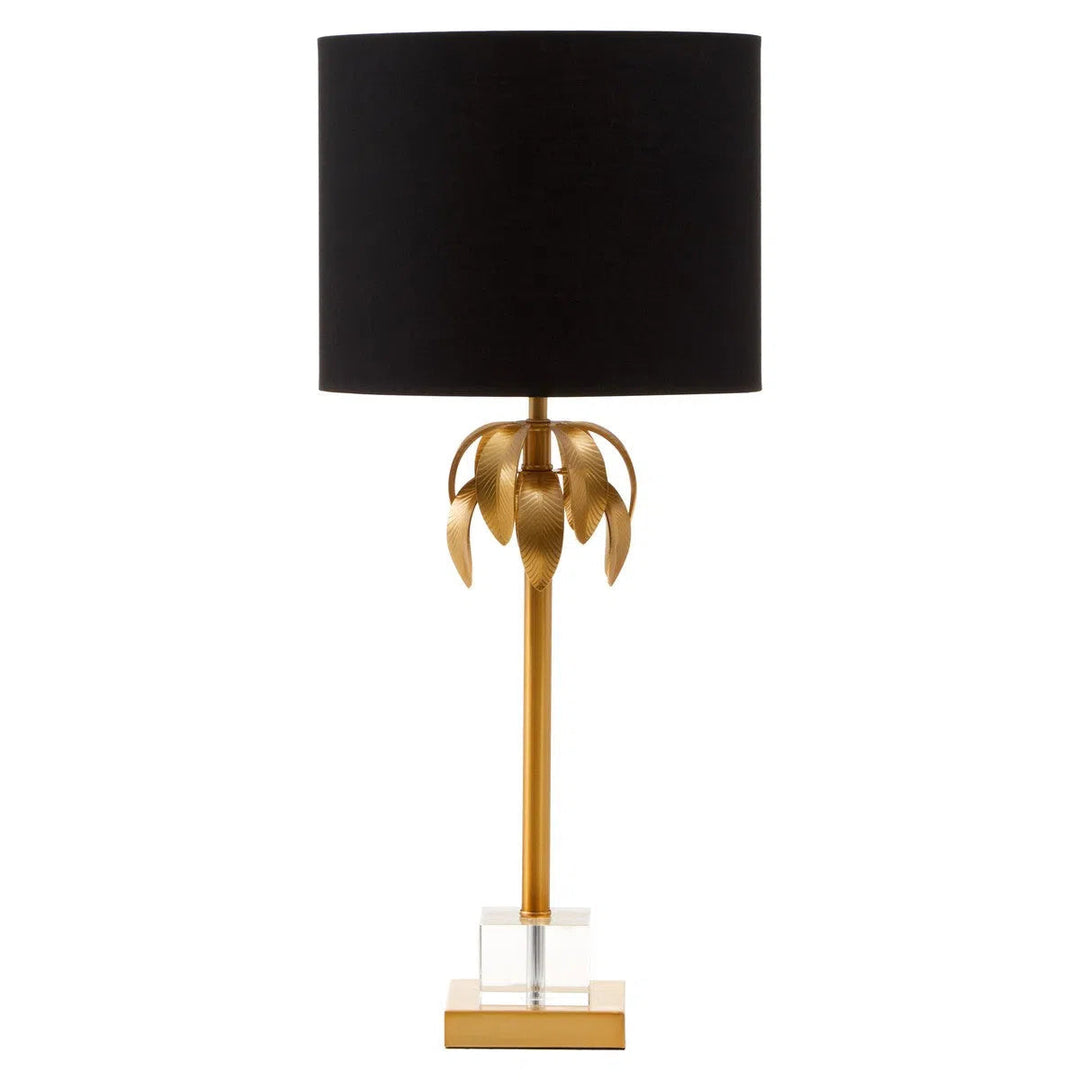Beaumonde Home Philieas Gold Metal Finish Table Lamp-Beaumonde