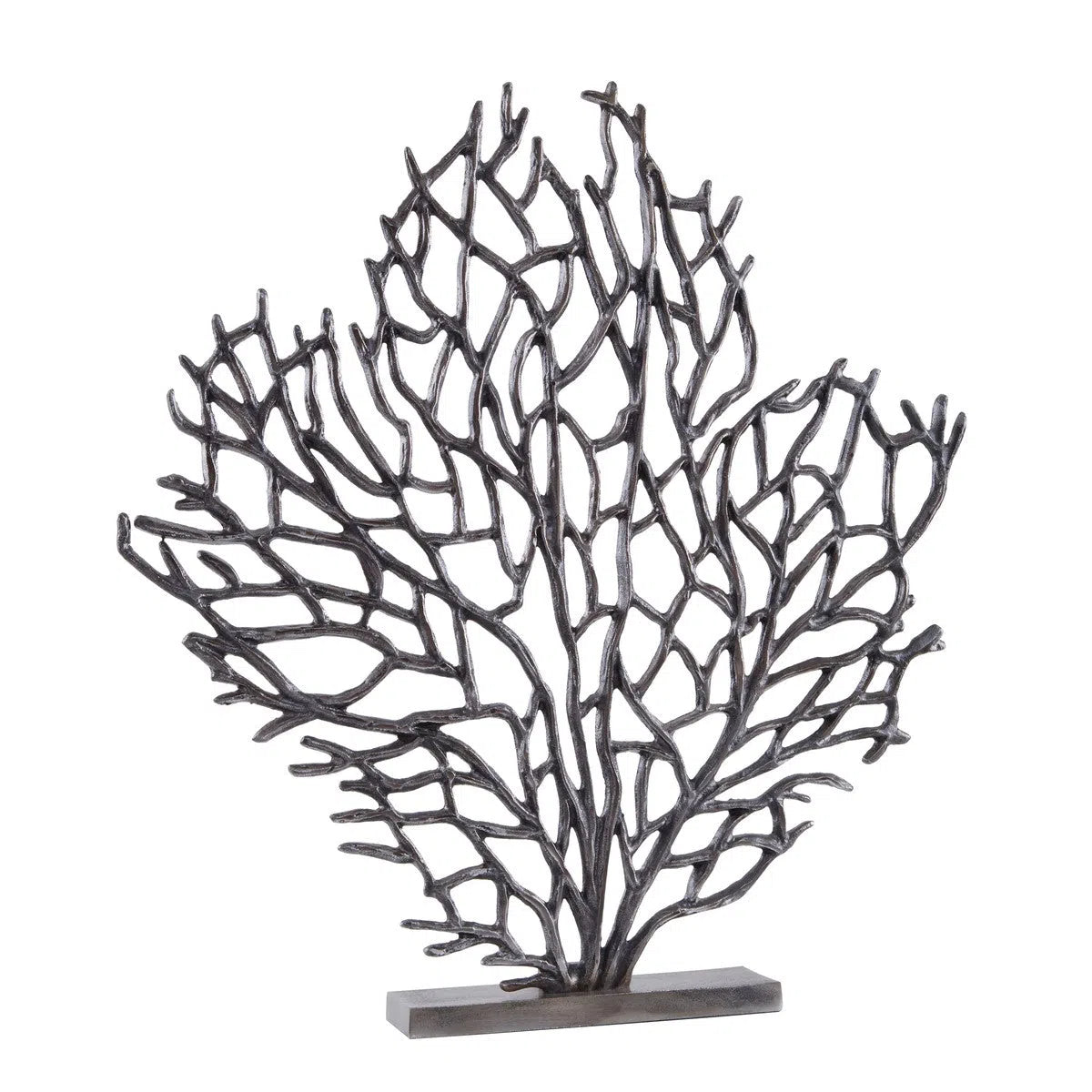 Beaumonde Home Prato Large Black Coral Sculpture-Beaumonde