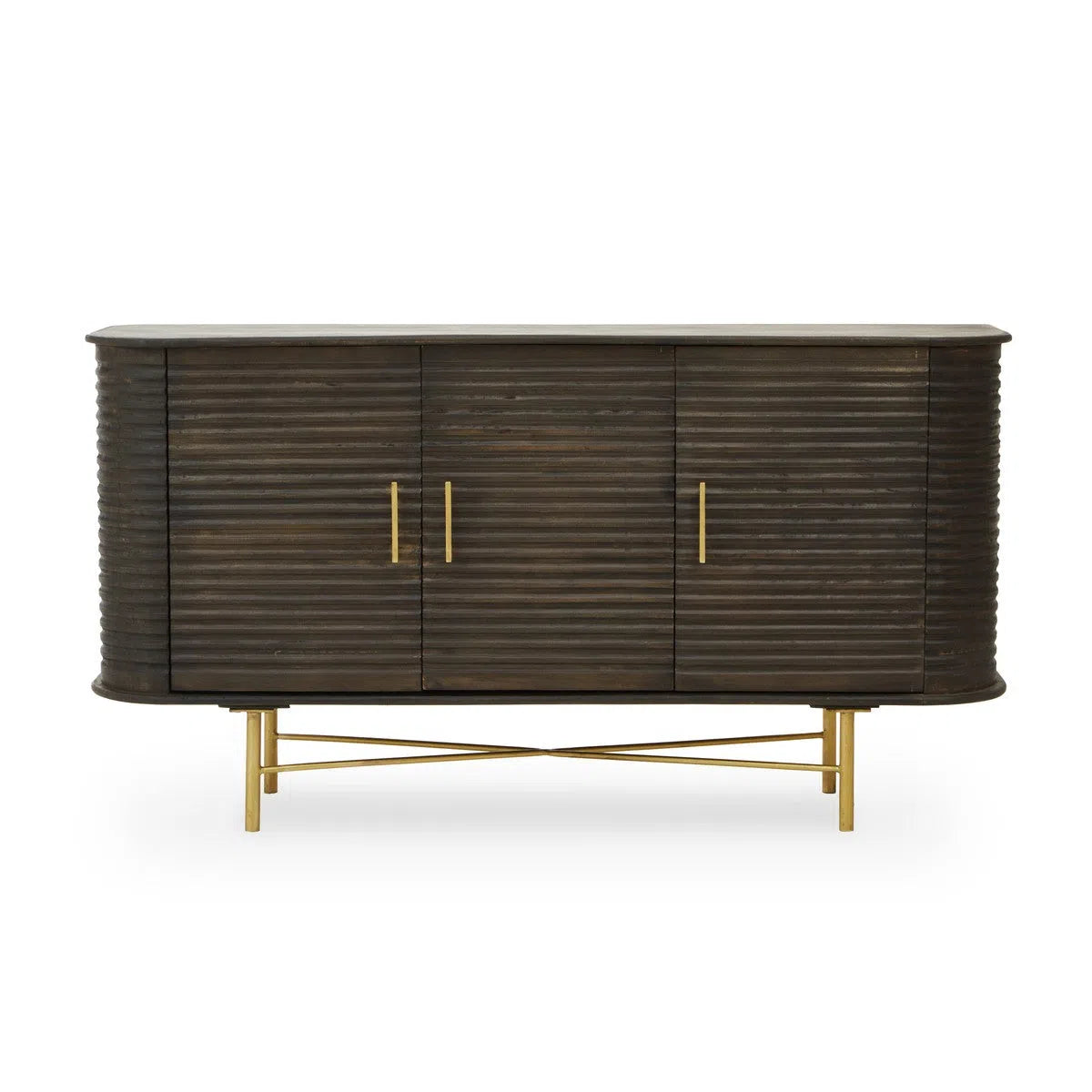Beaumonde Home Sami Mango Wood Sideboard-Beaumonde
