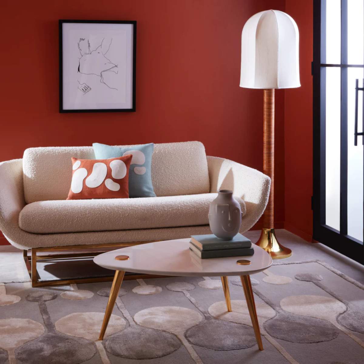 Jonathan Adler Beaumont 162.5cm Settee