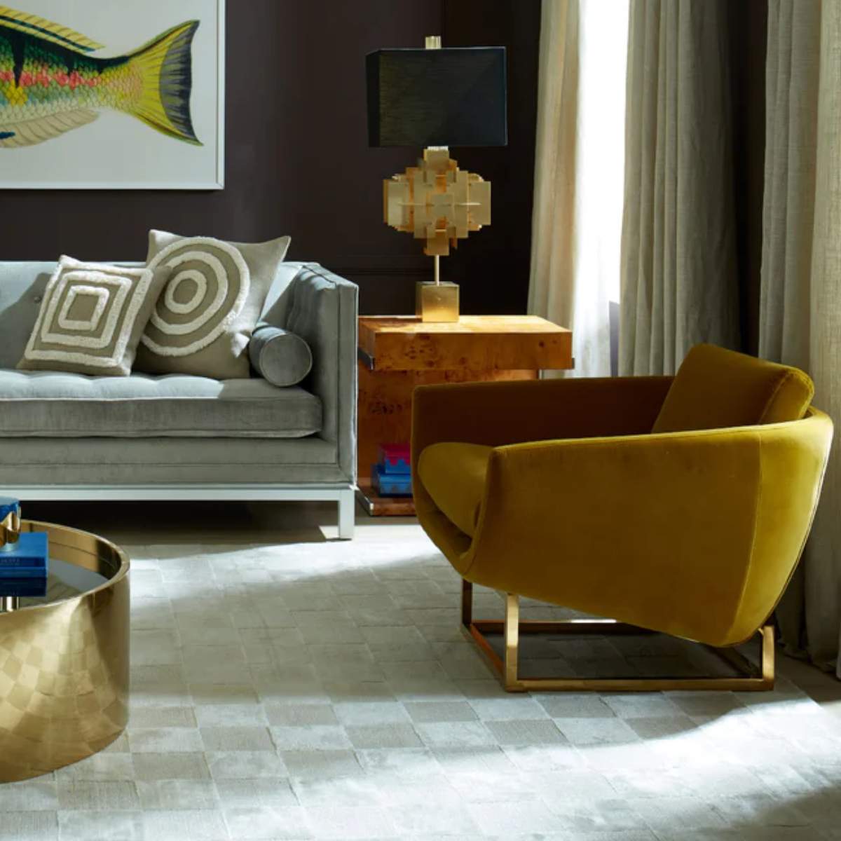 Jonathan Adler Beaumont Lounge Chair