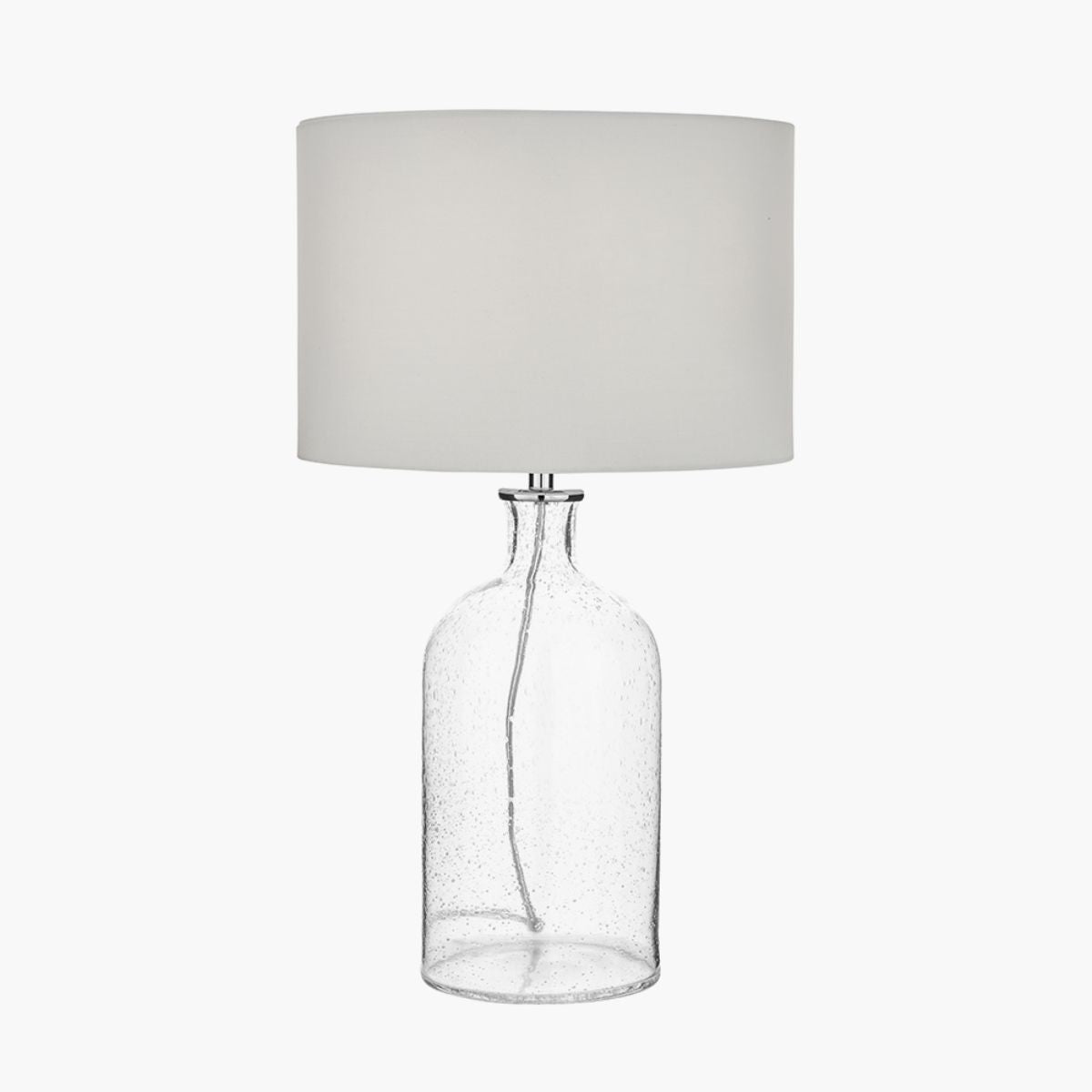 Pacific Lifestyle Bellamy Clear Bubble Glass Table Lamp