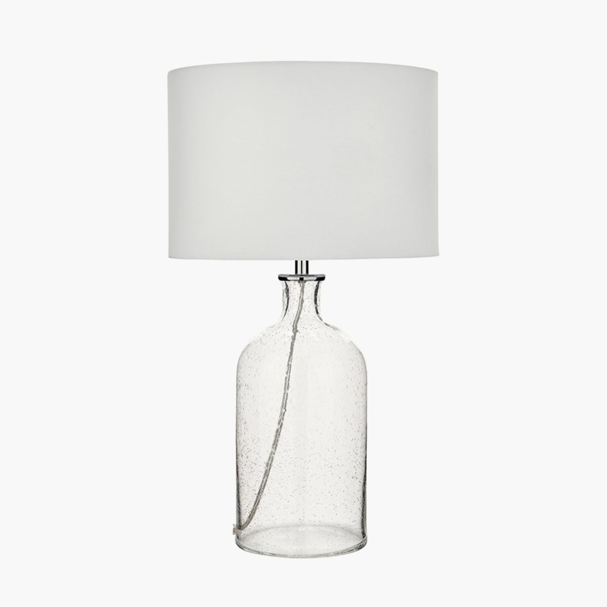 Pacific Lifestyle Bellamy Clear Bubble Glass Table Lamp