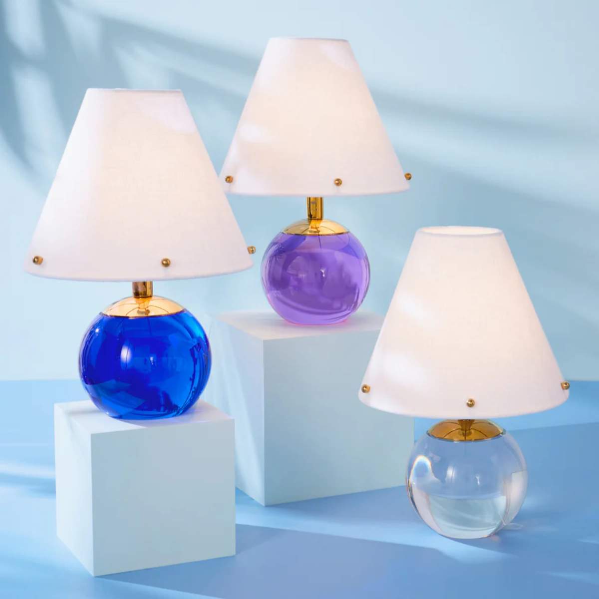 Jonathan Adler Belvedere Vanity Lamp Clear