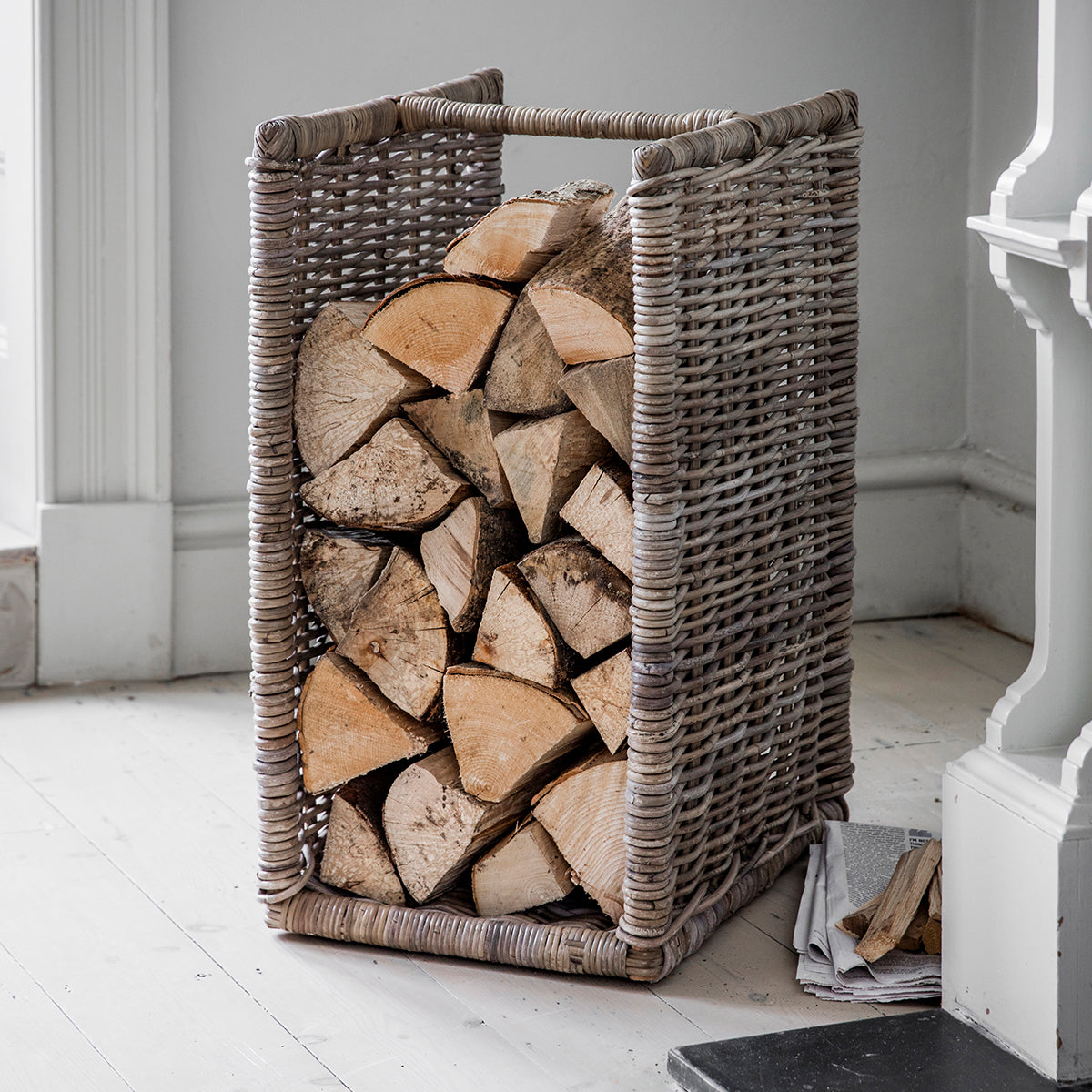 Garden Trading Bembridge Log Holder - Natural lifestyle