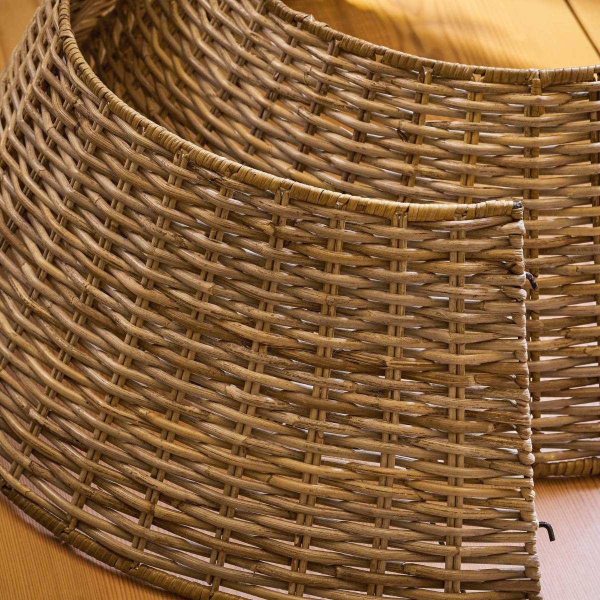 Garden Trading Bembridge Tree Skirt Large Natural 2 parts - Pack of 2