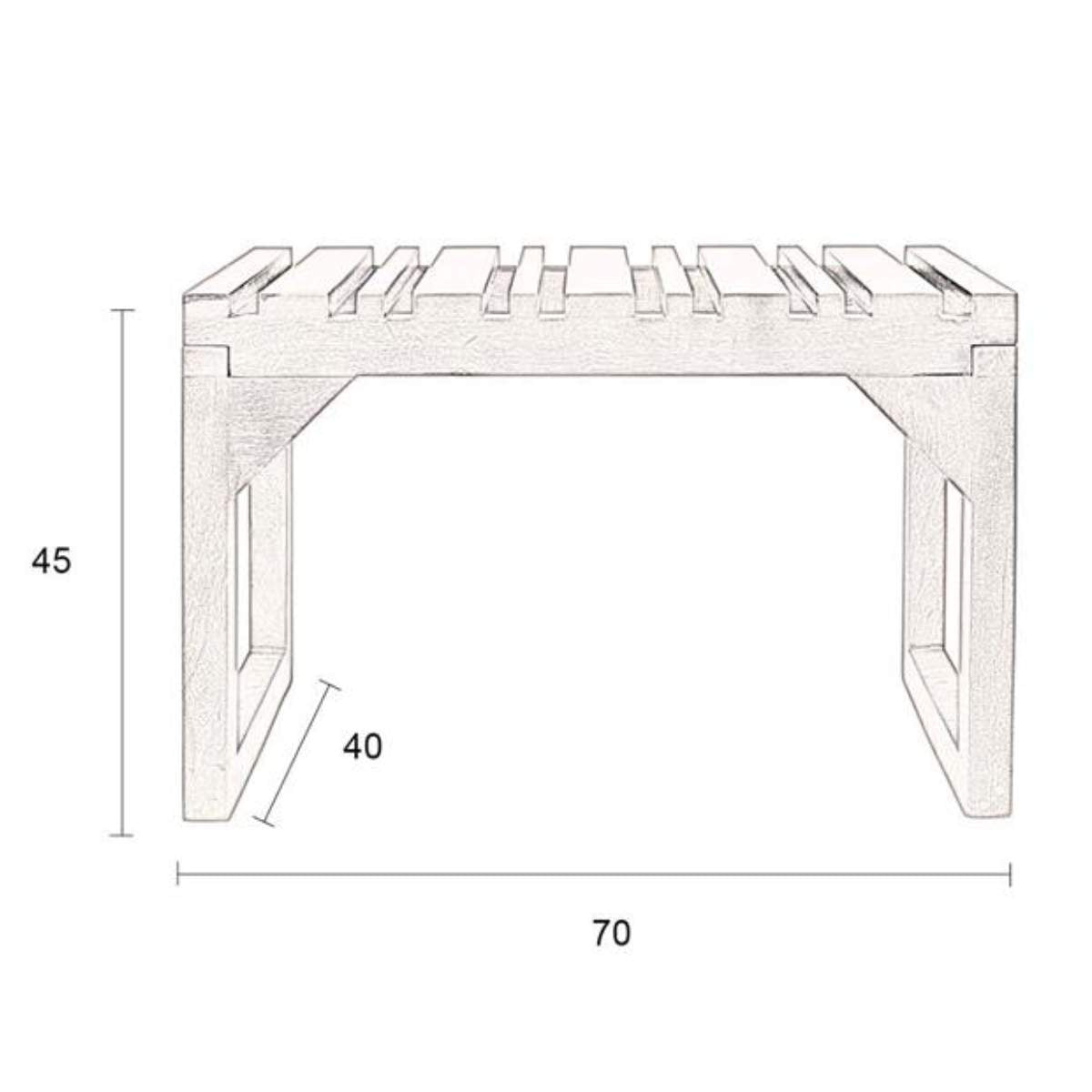 Dutch Bone Bench Jakub