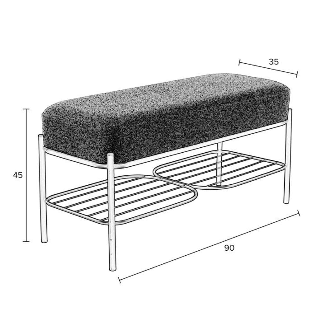 Beau&Co Bench Milou