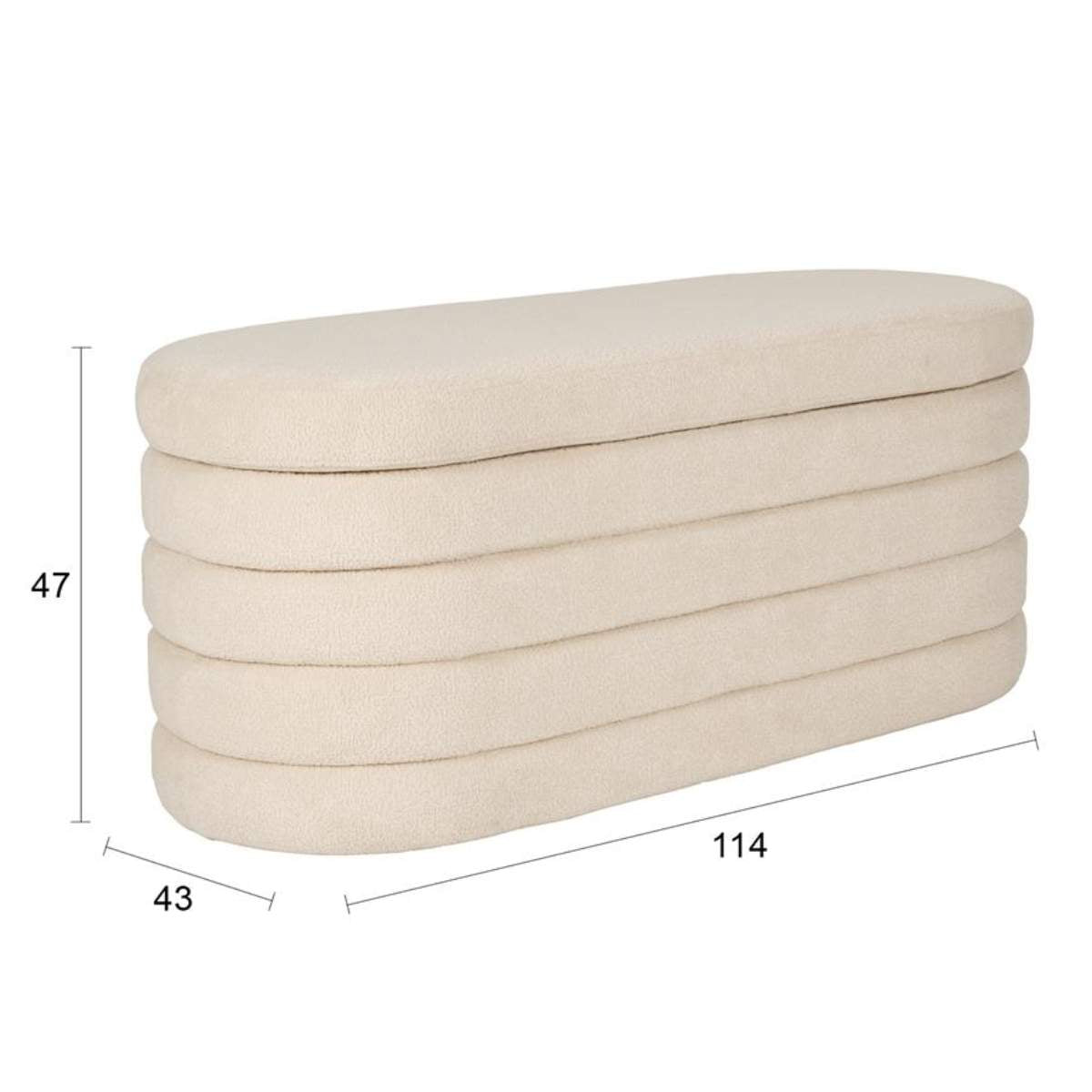 Beau&Co Bench Zuma