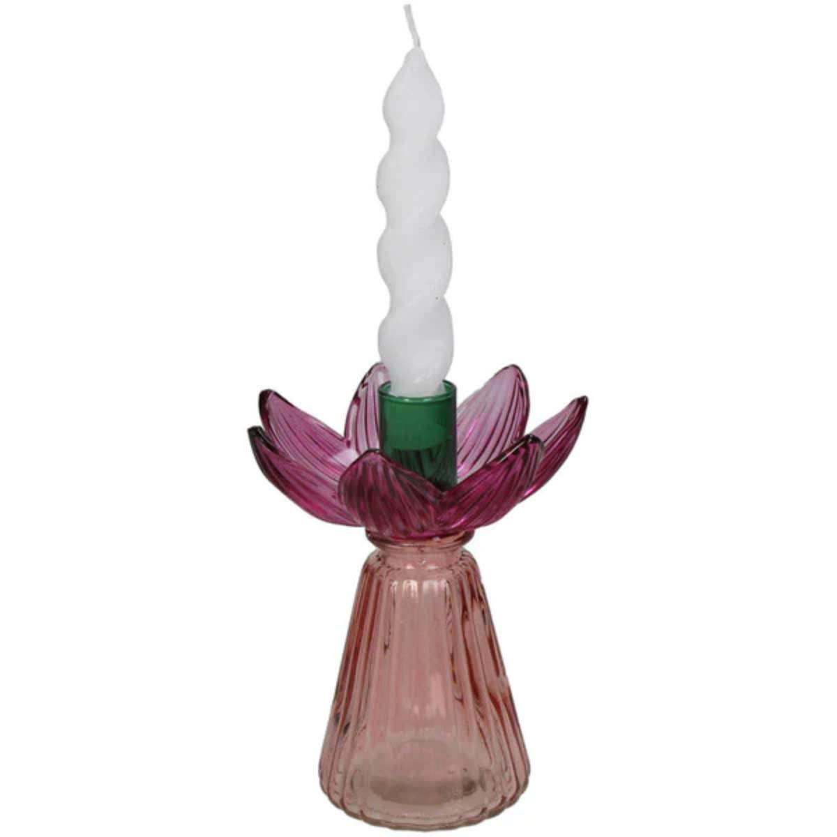 Beymen Candlestick Flowers Glass