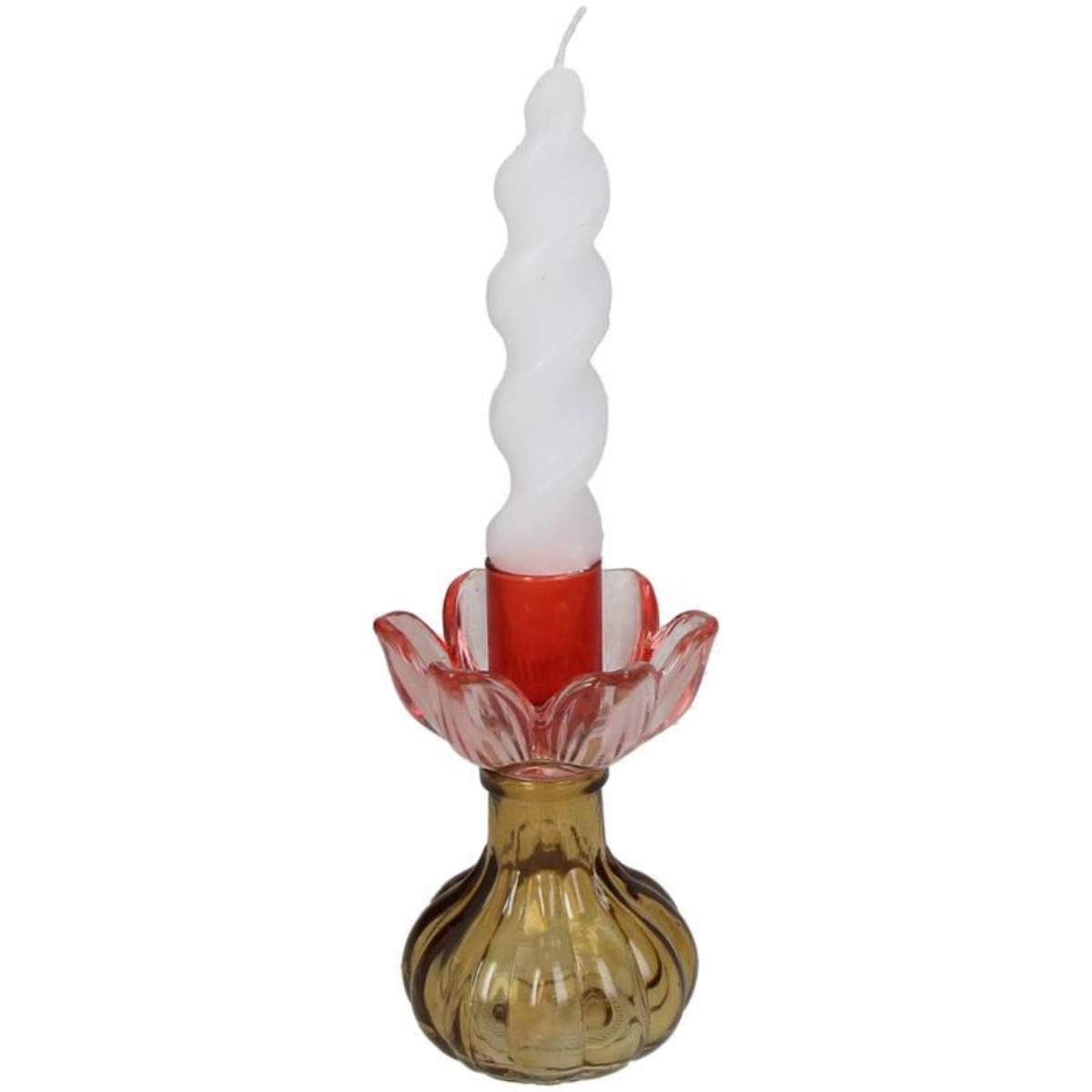 Beymen Candlestick Flowers Glass