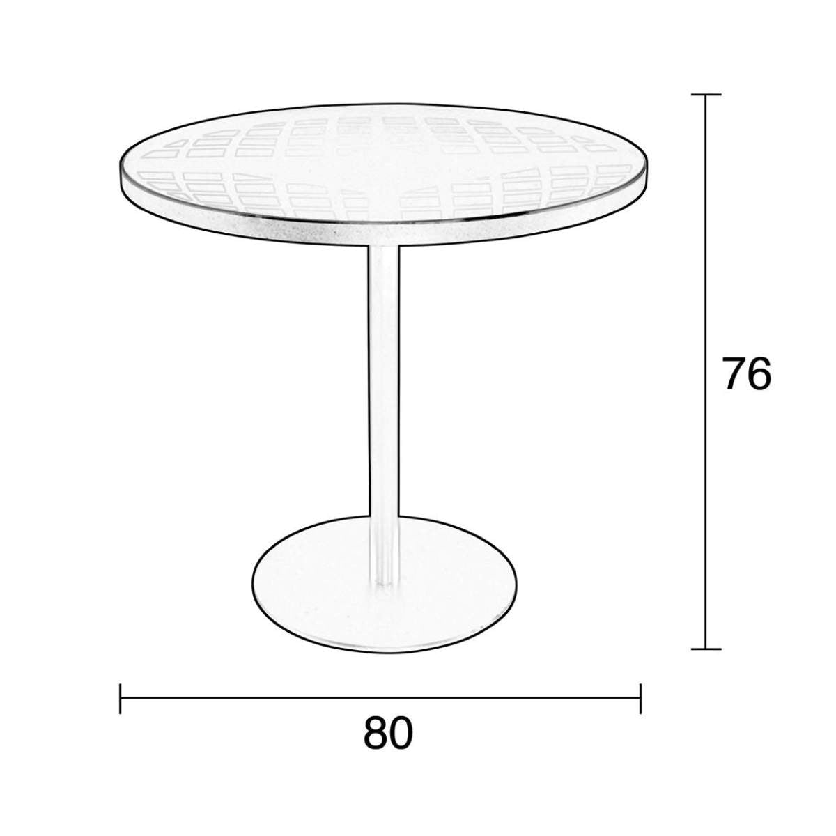 Zuiver Bistro Table Albert Garden