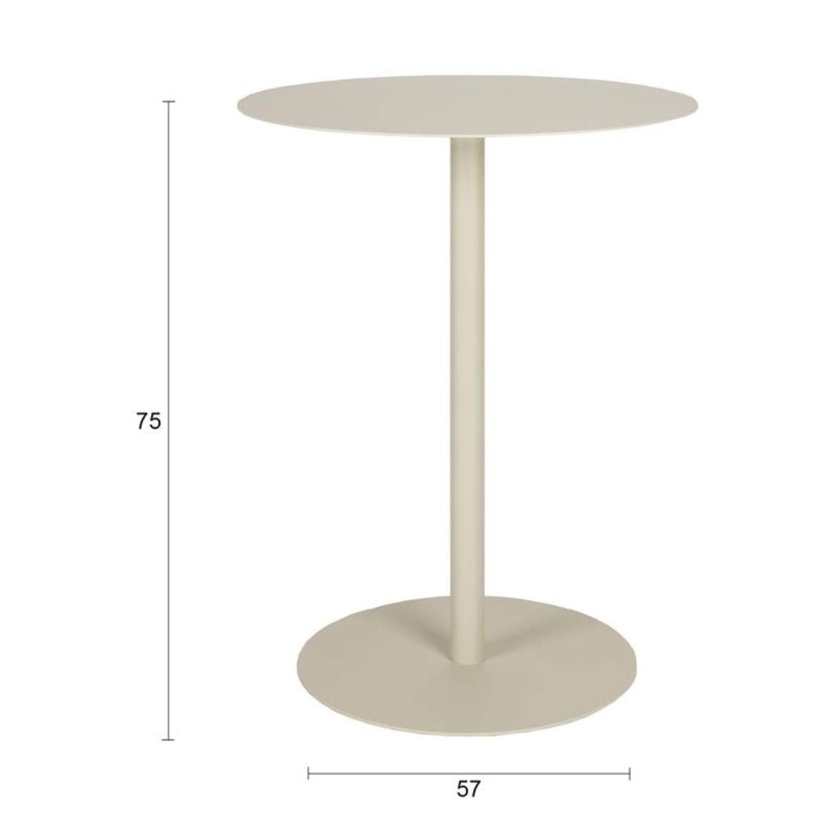 Zuiver Bistro Table Snow