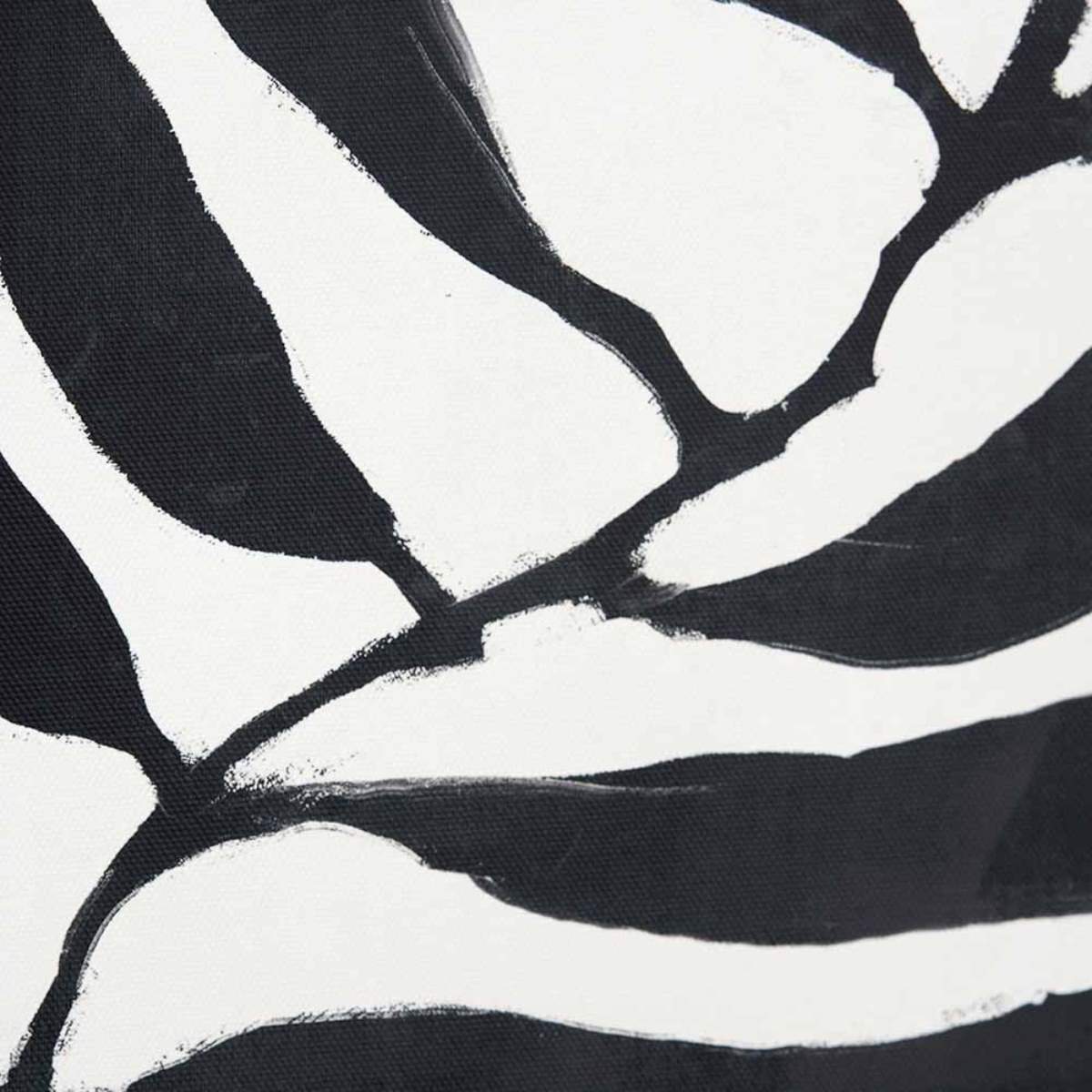 Pacific Lifestyle S/2 Black Leaf Print Canvases with Black Frames