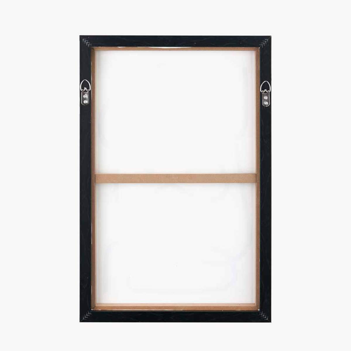 Pacific Lifestyle S/2 Black Squiggle Print Canvases with Black Frames