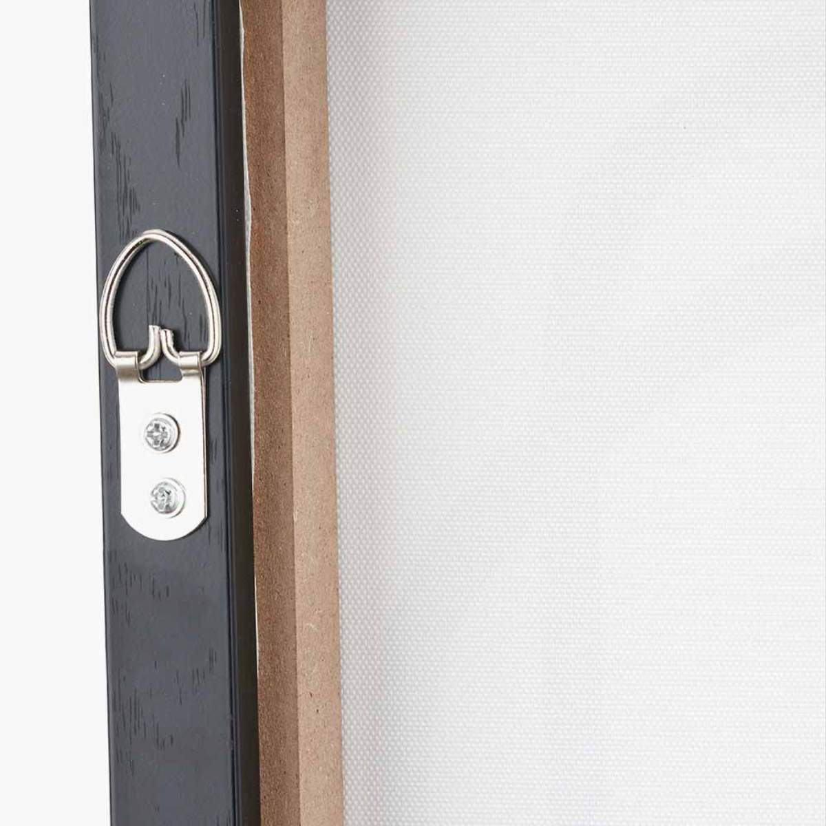 Pacific Lifestyle S/2 Black Squiggle Print Canvases with Black Frames