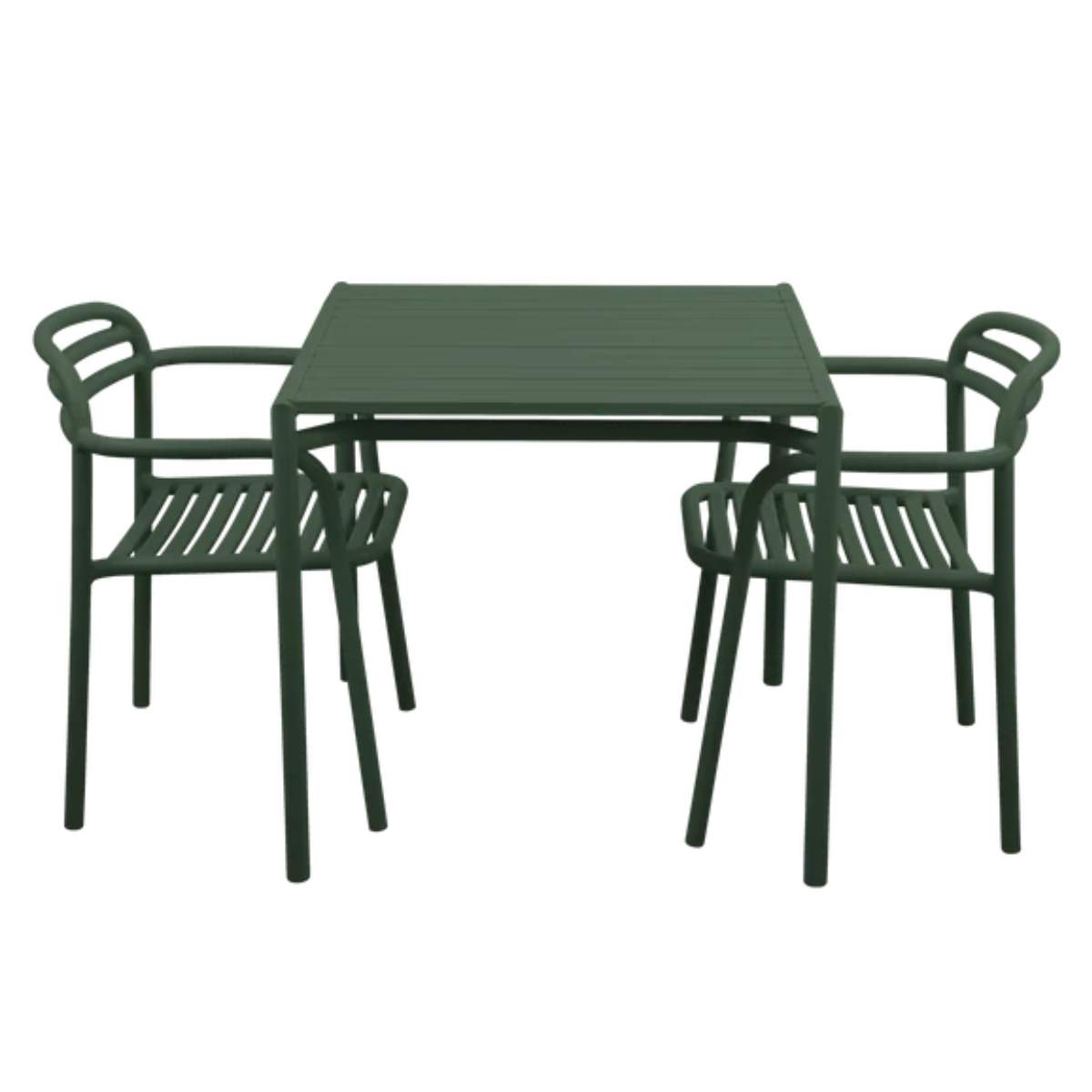 Cane-line Bliss Dining Table Incl. 2 Bliss Armchairs