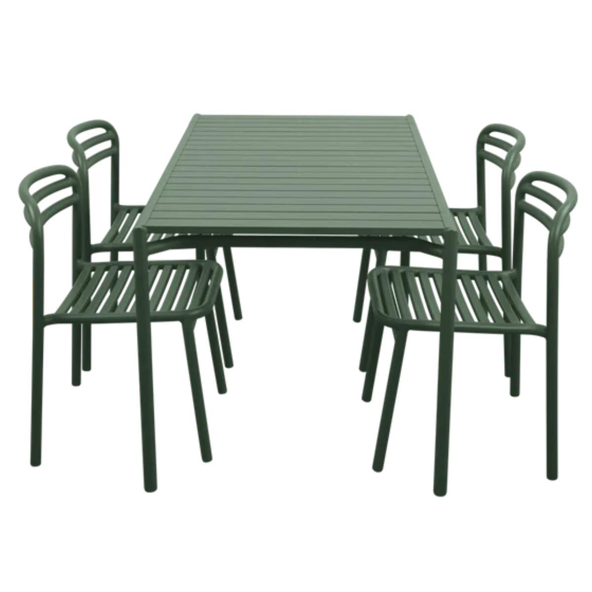 Cane-line Bliss Dining Table Rect. Incl. 4 Bliss Chairs