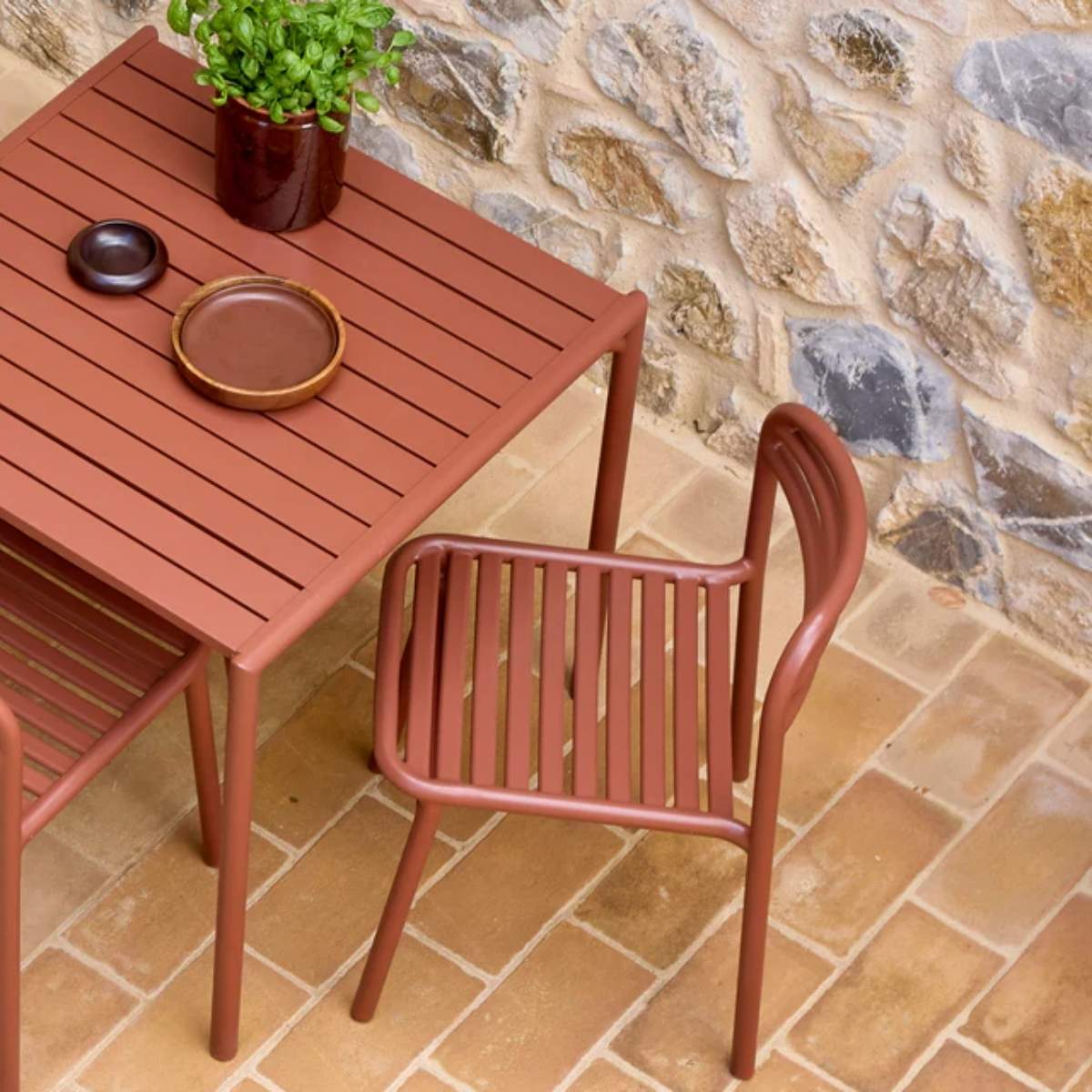 Cane-line Bliss Dining Table Incl. 2 Bliss Chairs