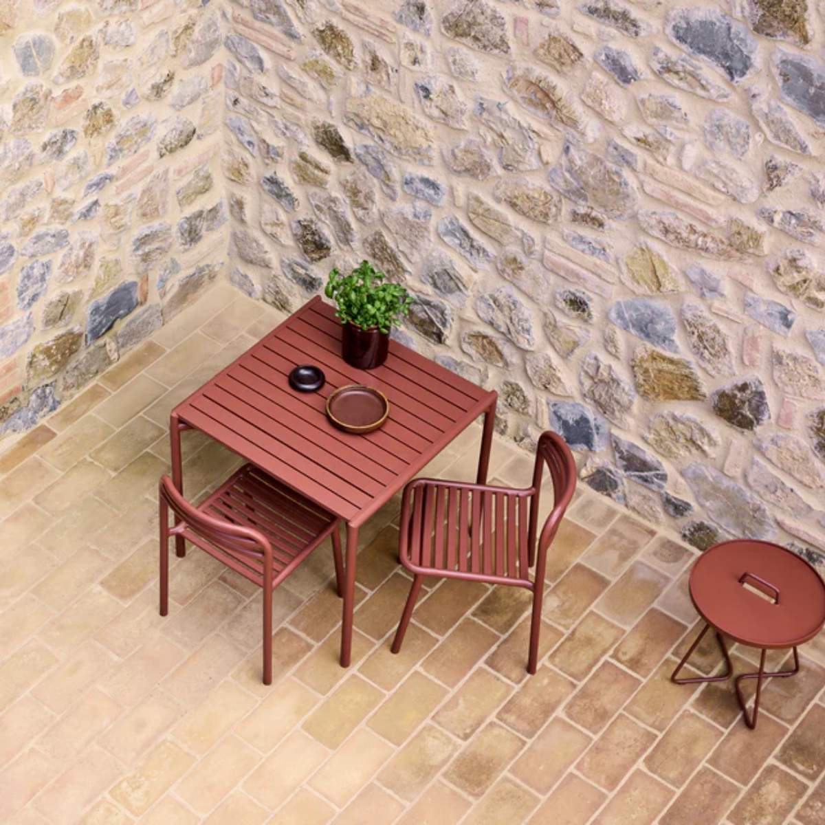 Cane-line Bliss Dining Table Incl. 2 Bliss Chairs