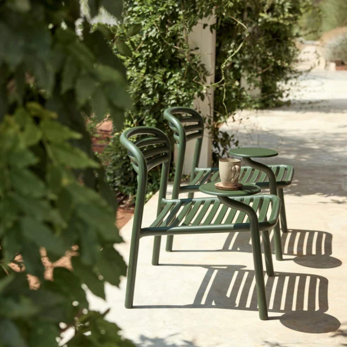 Cane-line Bliss Lounge Chair W/Sidetable Right