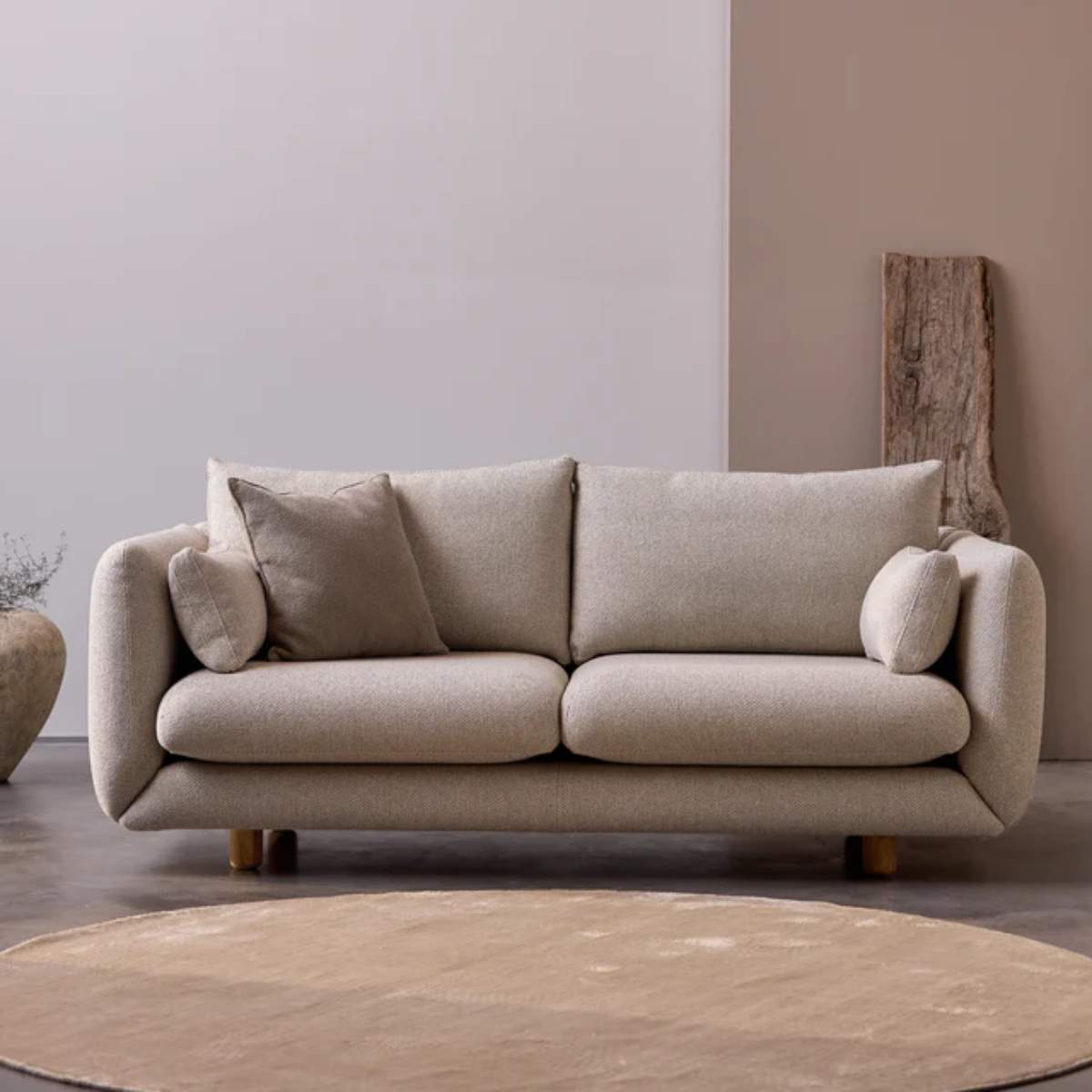 Cane-line Bloom 2-Seater Sofa w/ Teak Legs
