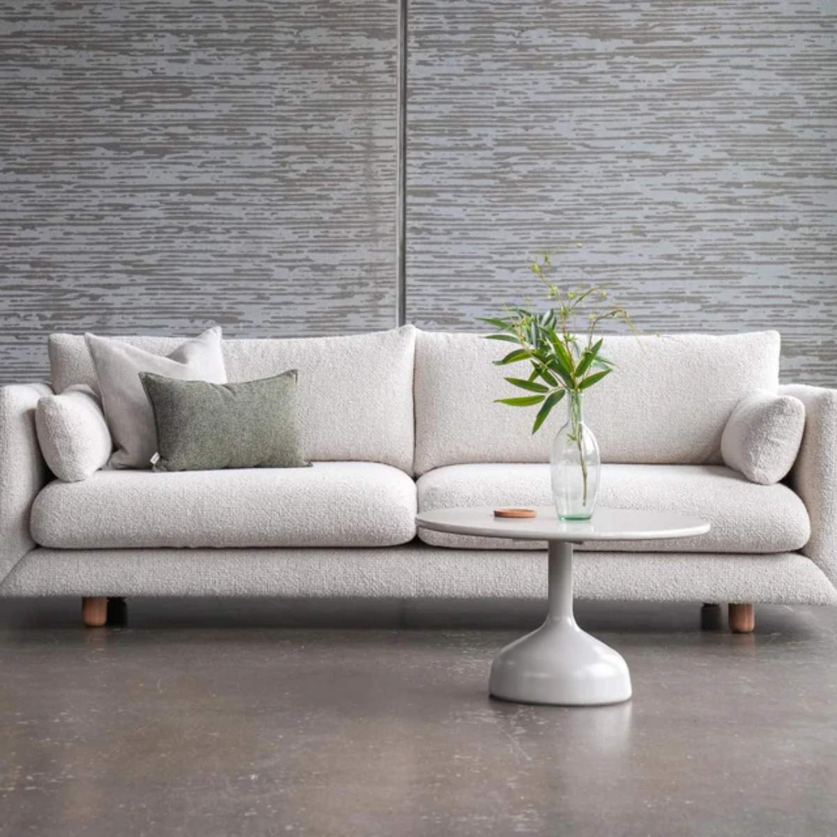 Cane-line Bloom 3-Seater Sofa w/ Teak Legs
